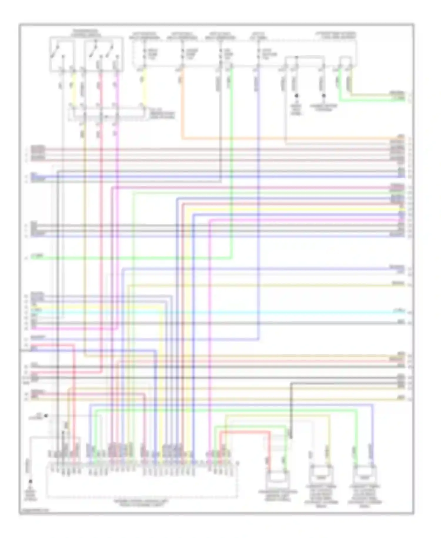 IS Lexus II (2005-2008): Wiring diagram engine performance 3.5l (3 of 8)
