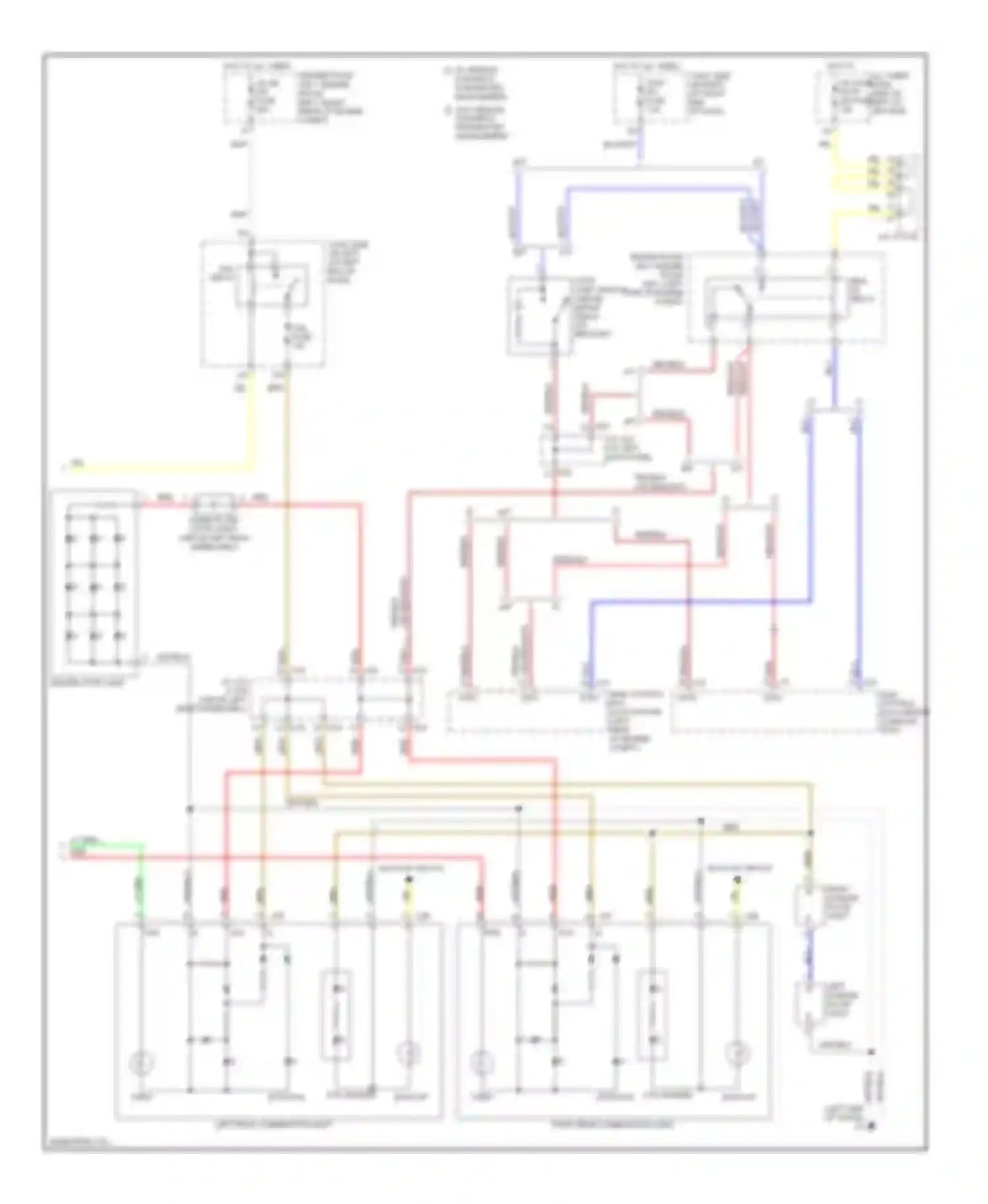 IS Lexus II (2005-2008): Exterior lamps circuit (3 of 3)