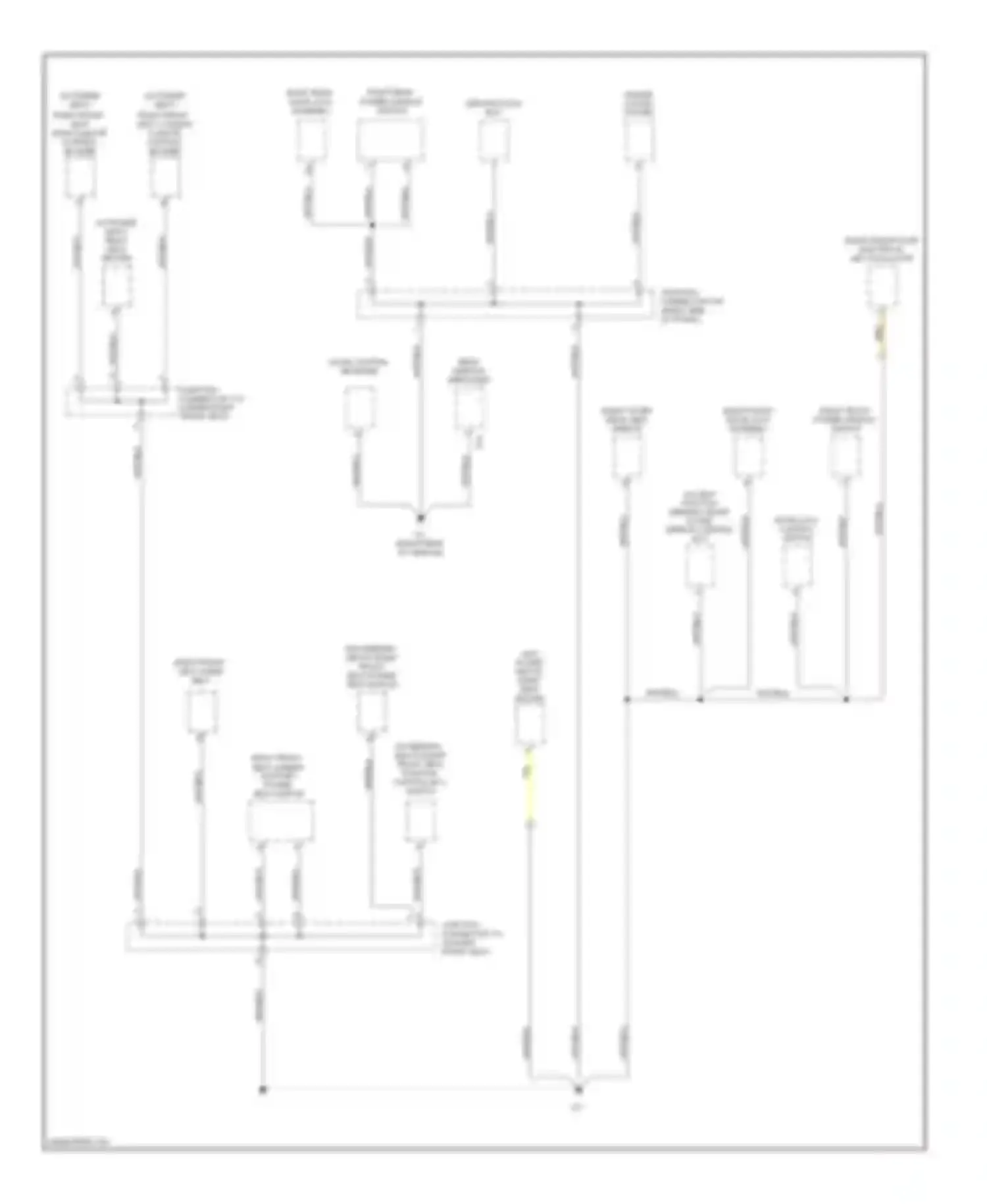 IS Lexus II (2005-2008): Ground distribution circuit (6 of 7)