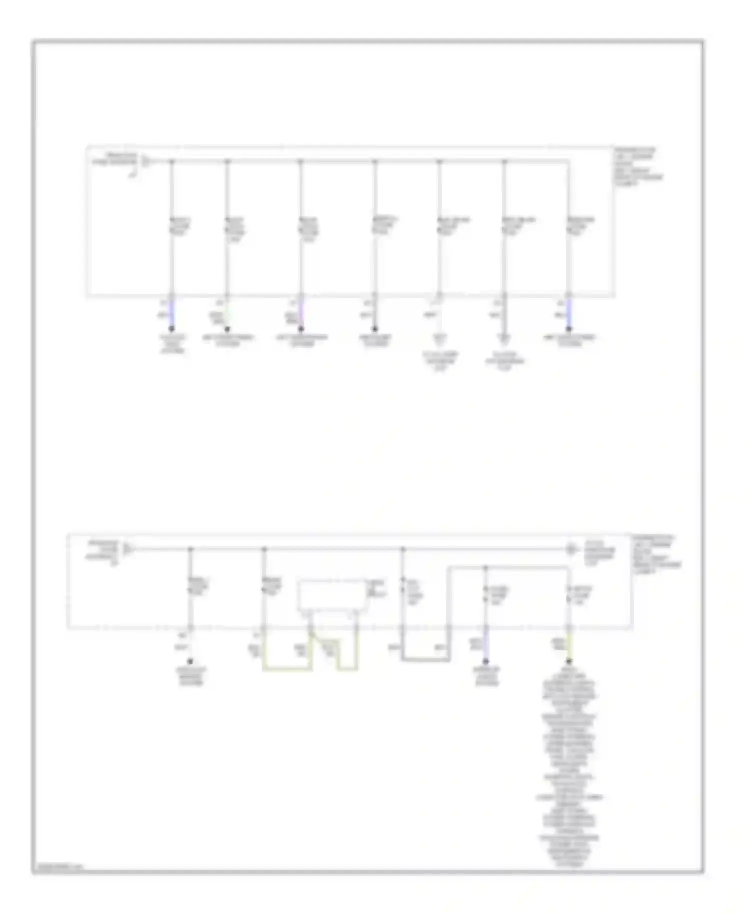 IS Lexus II (2005-2008): Power distribution circuit (2 of 5)