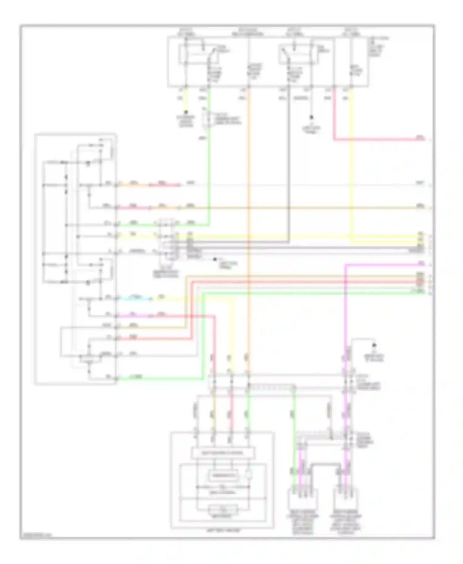 IS Lexus II (2005-2008): Climate control seats circuit (1 of 2)