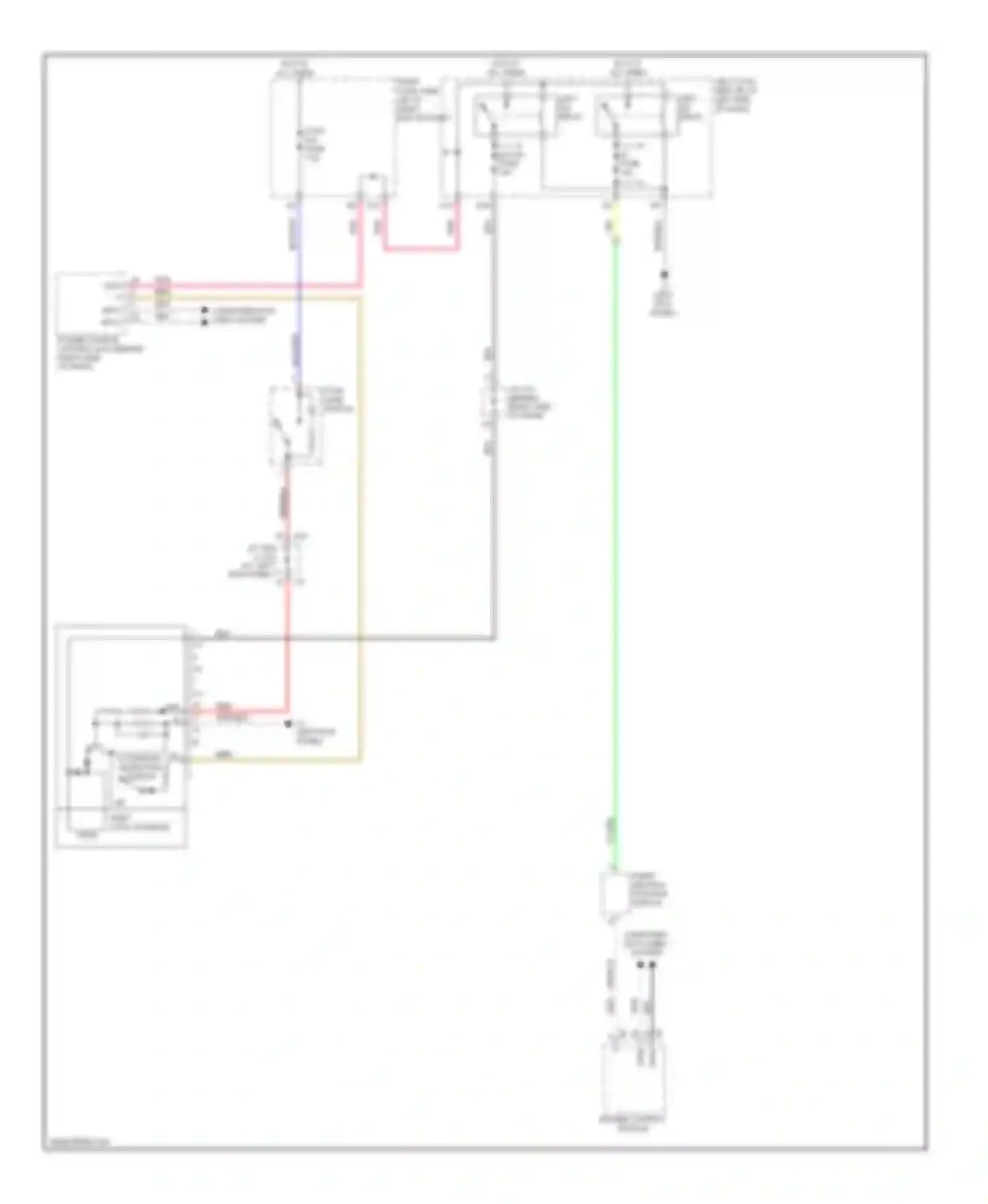 IS Lexus II (2005-2008): Shift interlock circuit