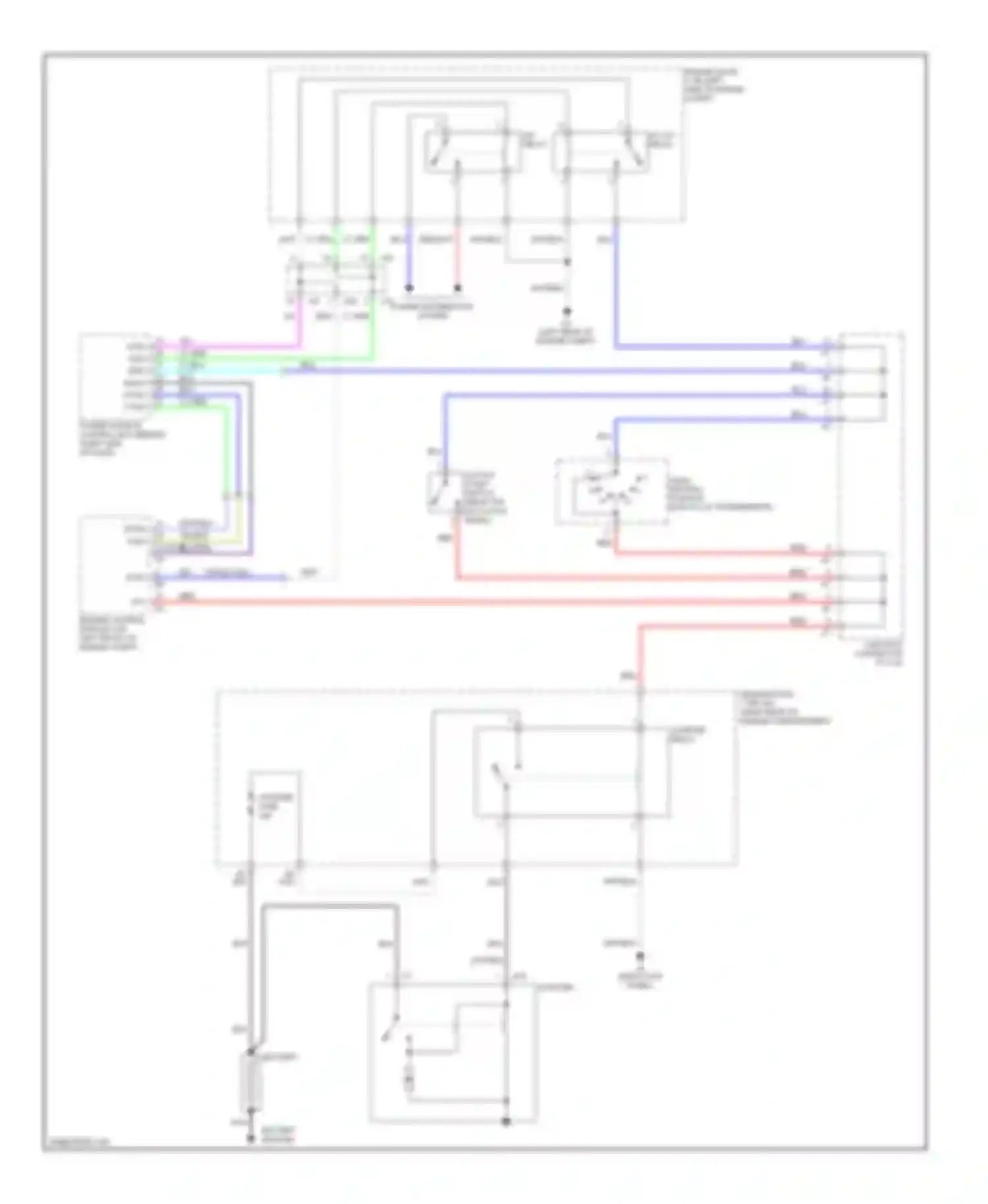 IS Lexus II (2005-2008): Starting circuit