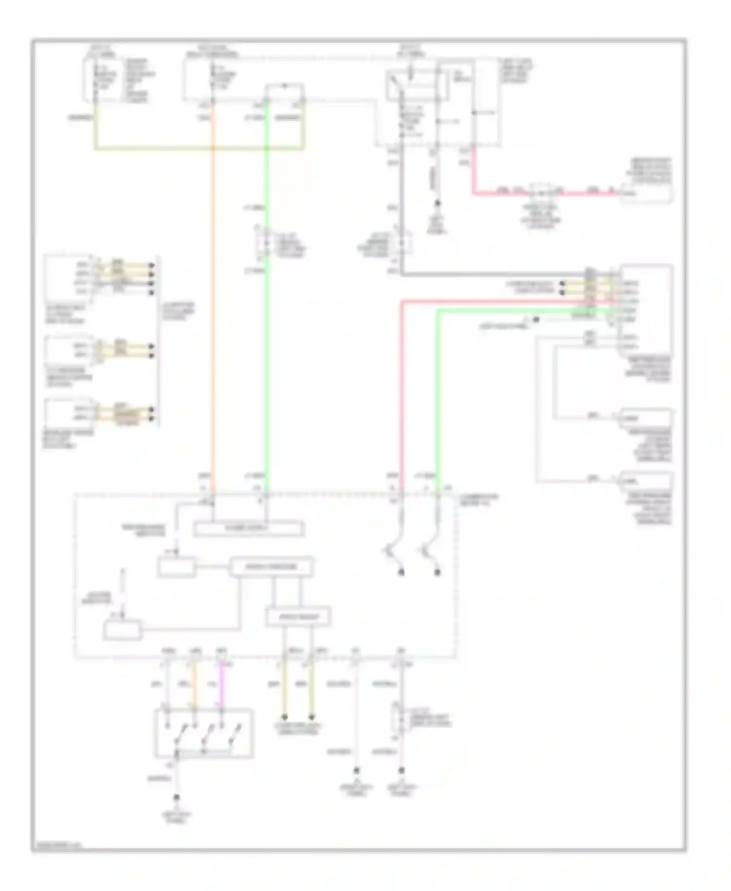 IS Lexus II (2005-2008): Tire pressure monitoring circuit