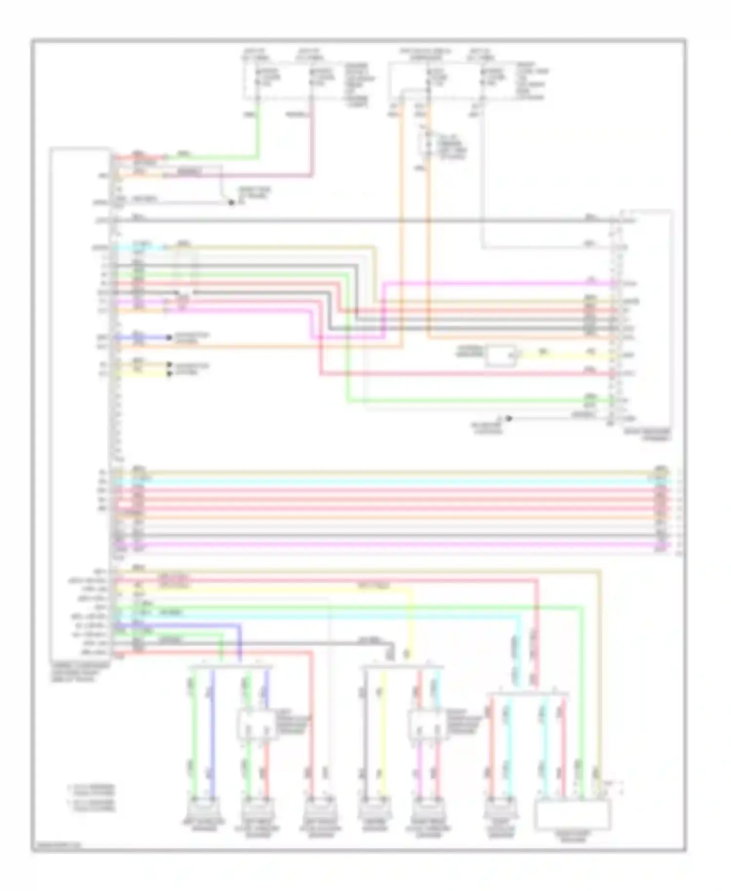 Wiring diagram 1 2 dvd for Lexus IS II (2005-2008) (1 of 1)