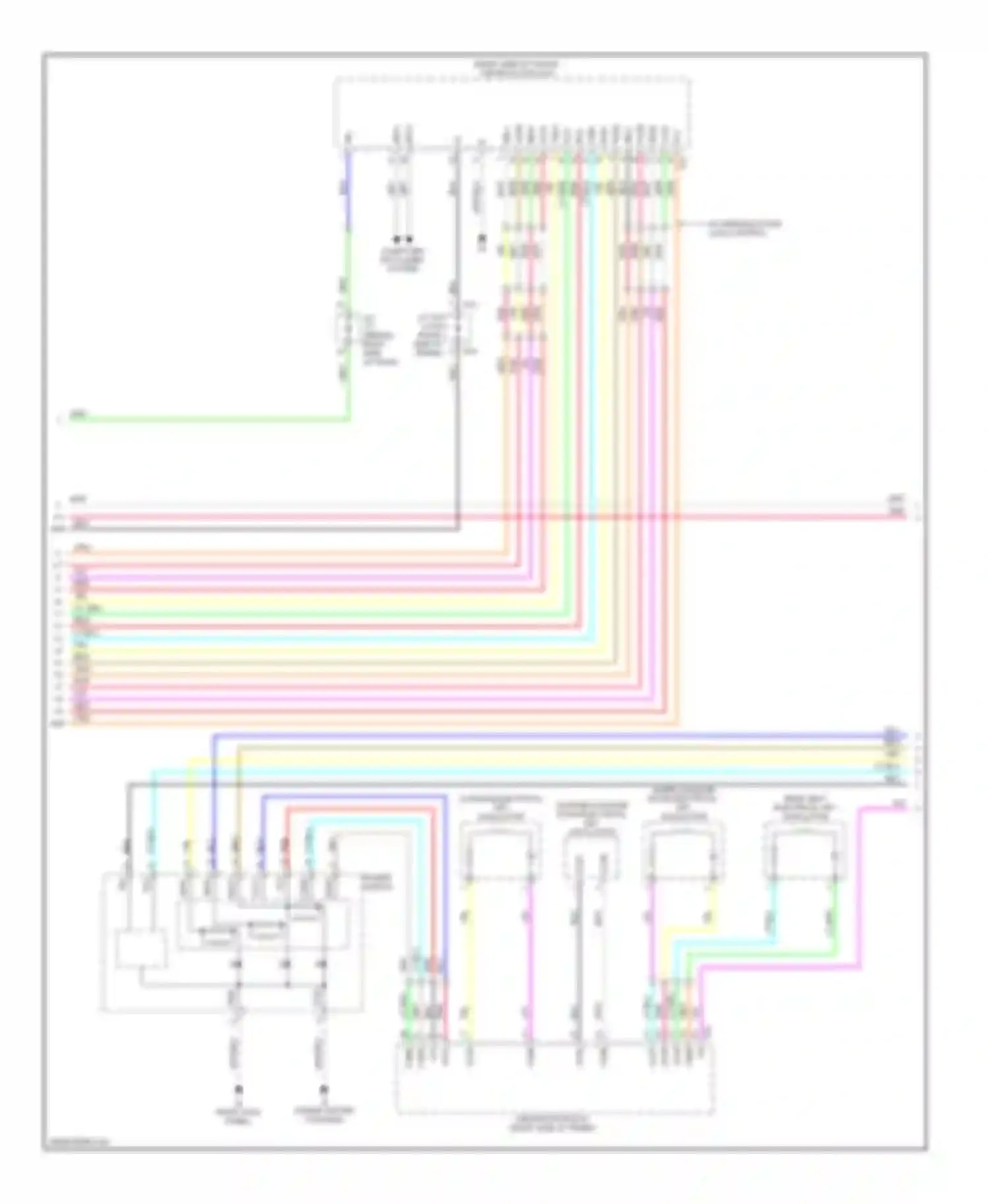 Wiring diagram 1 2 pnk for Lexus IS II (2005-2008) (1 of 4)