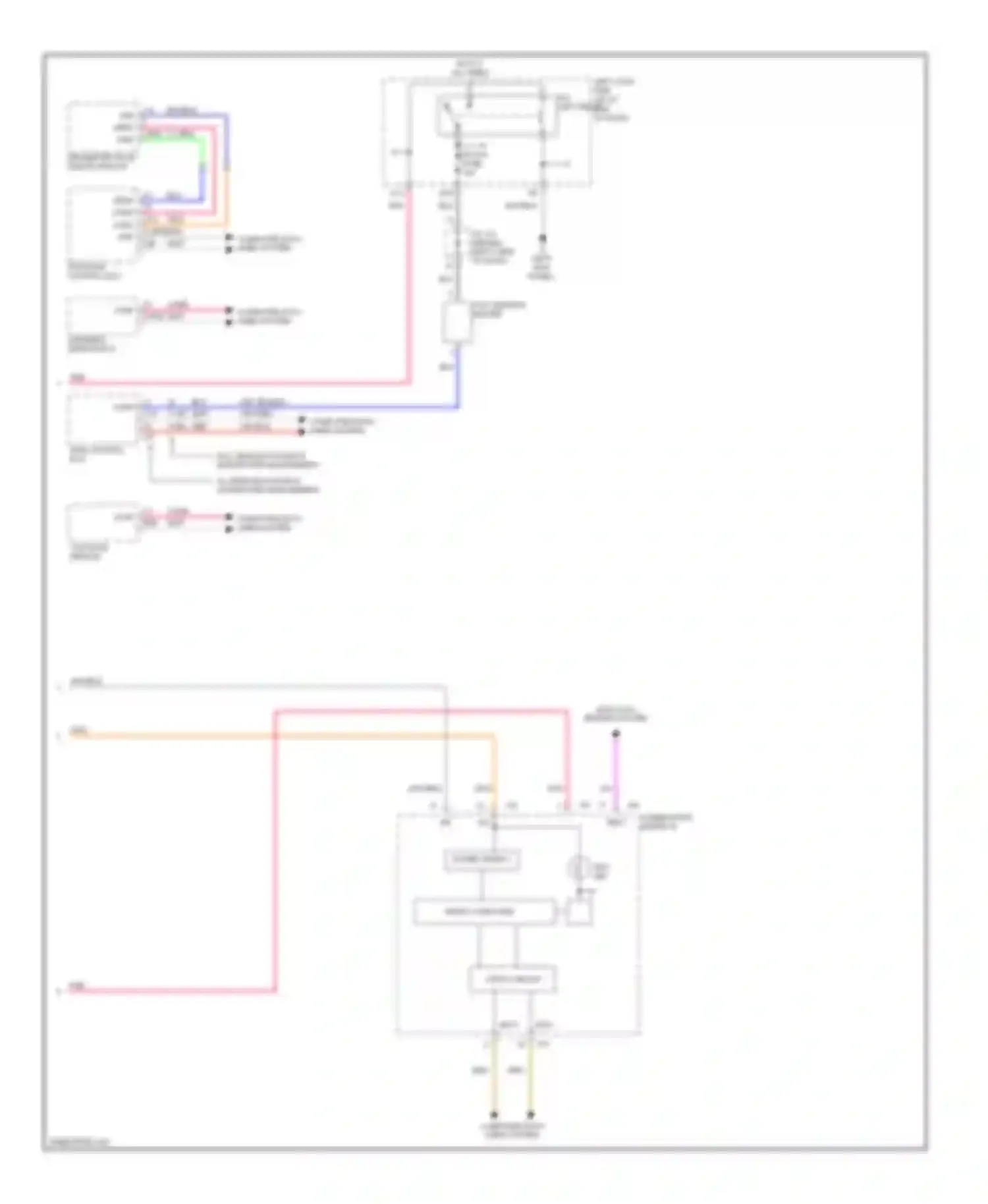 Wiring diagram 10 9 pnk canh canl for Lexus IS II (2005-2008) (2 of 2)