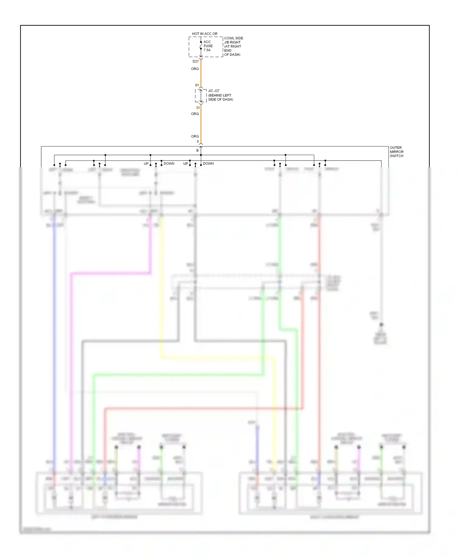 Lexus IS II (2005-2008) blk wiring diagram  (90 of 123)