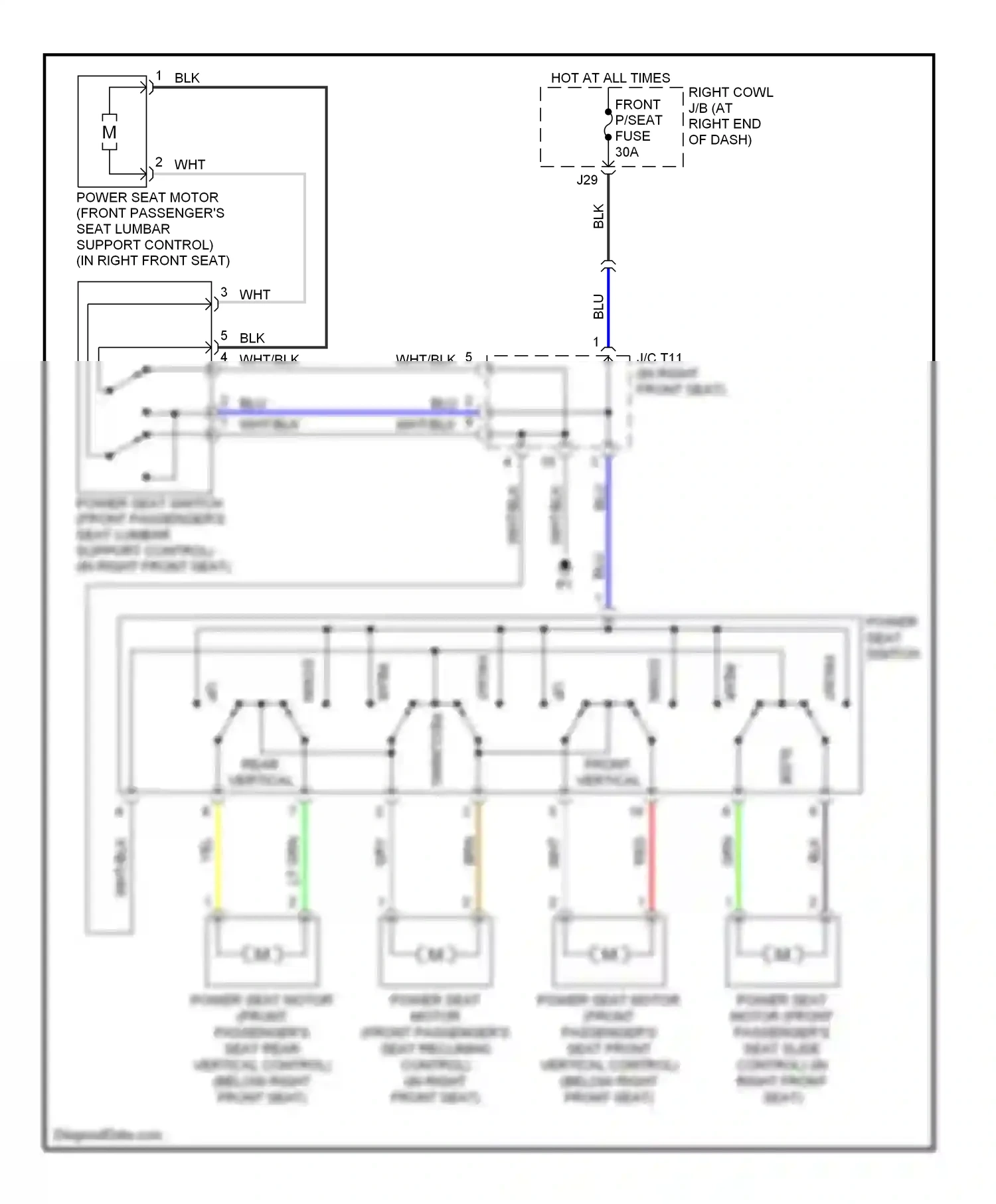 Lexus IS II (2005-2008) blk wiring diagram  (84 of 123)