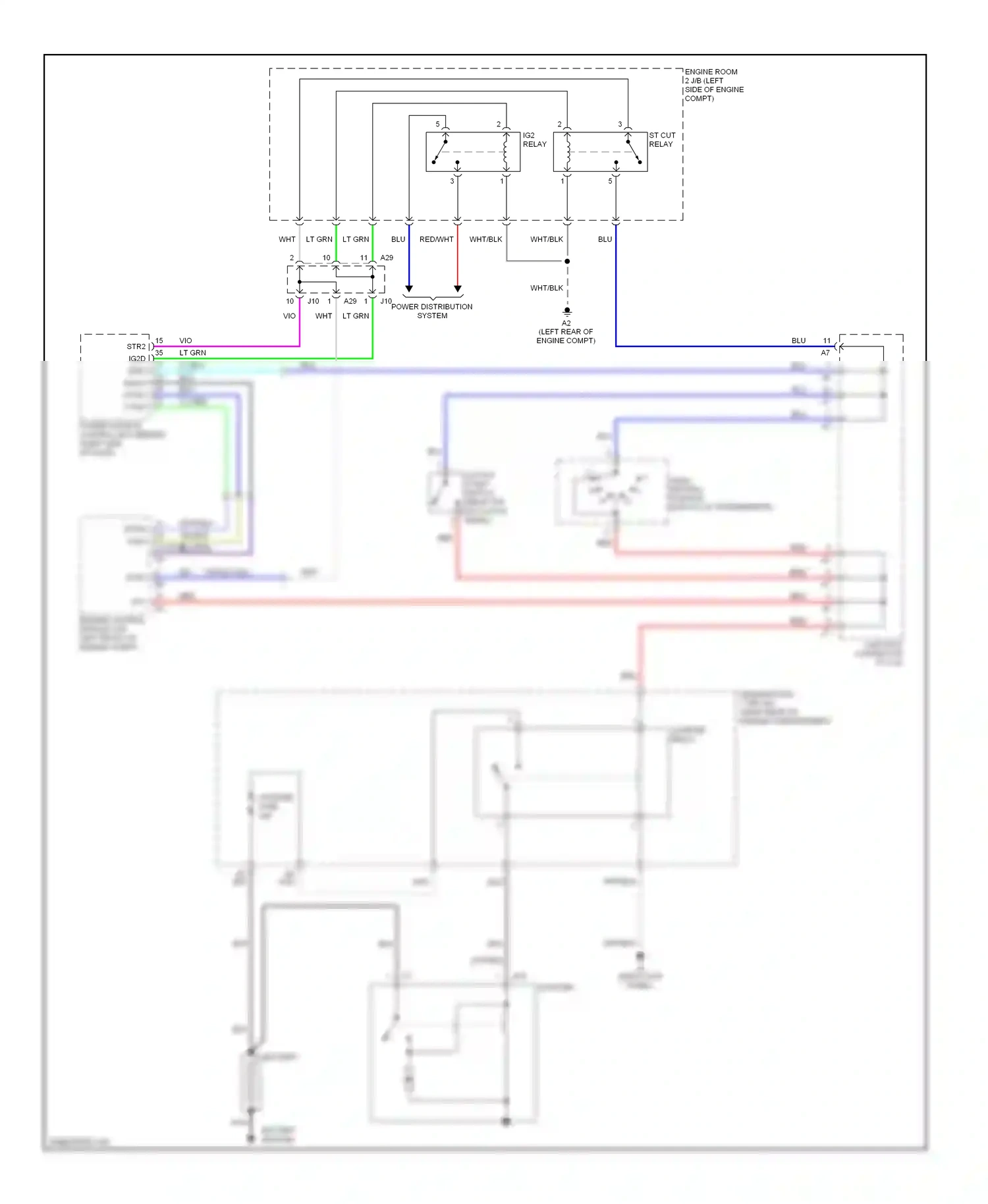 Lexus IS II (2005-2008) blk wiring diagram  (98 of 123)