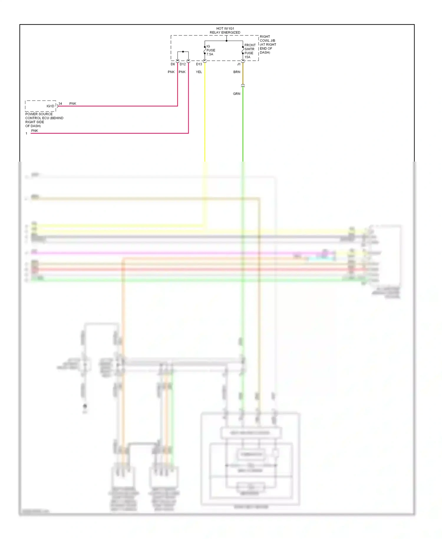 Lexus IS II (2005-2008) blk wiring diagram  (82 of 123)