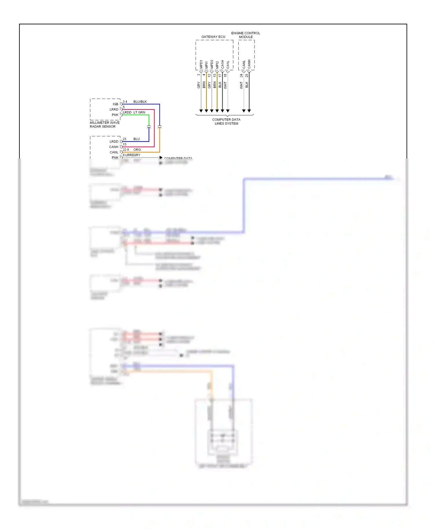 Lexus IS II (2005-2008) blk/wht wiring diagram  (17 of 26)
