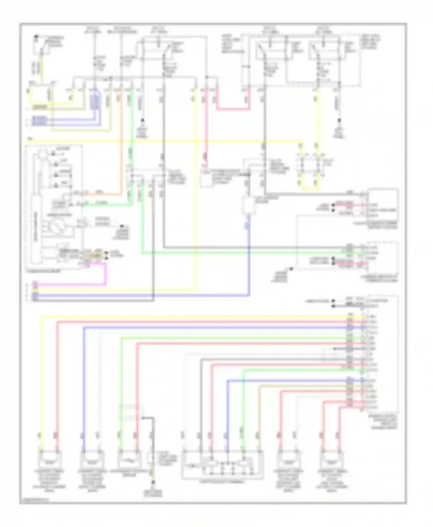 Wiring diagram brn for Lexus IS II (2005-2008) (5 of 114)