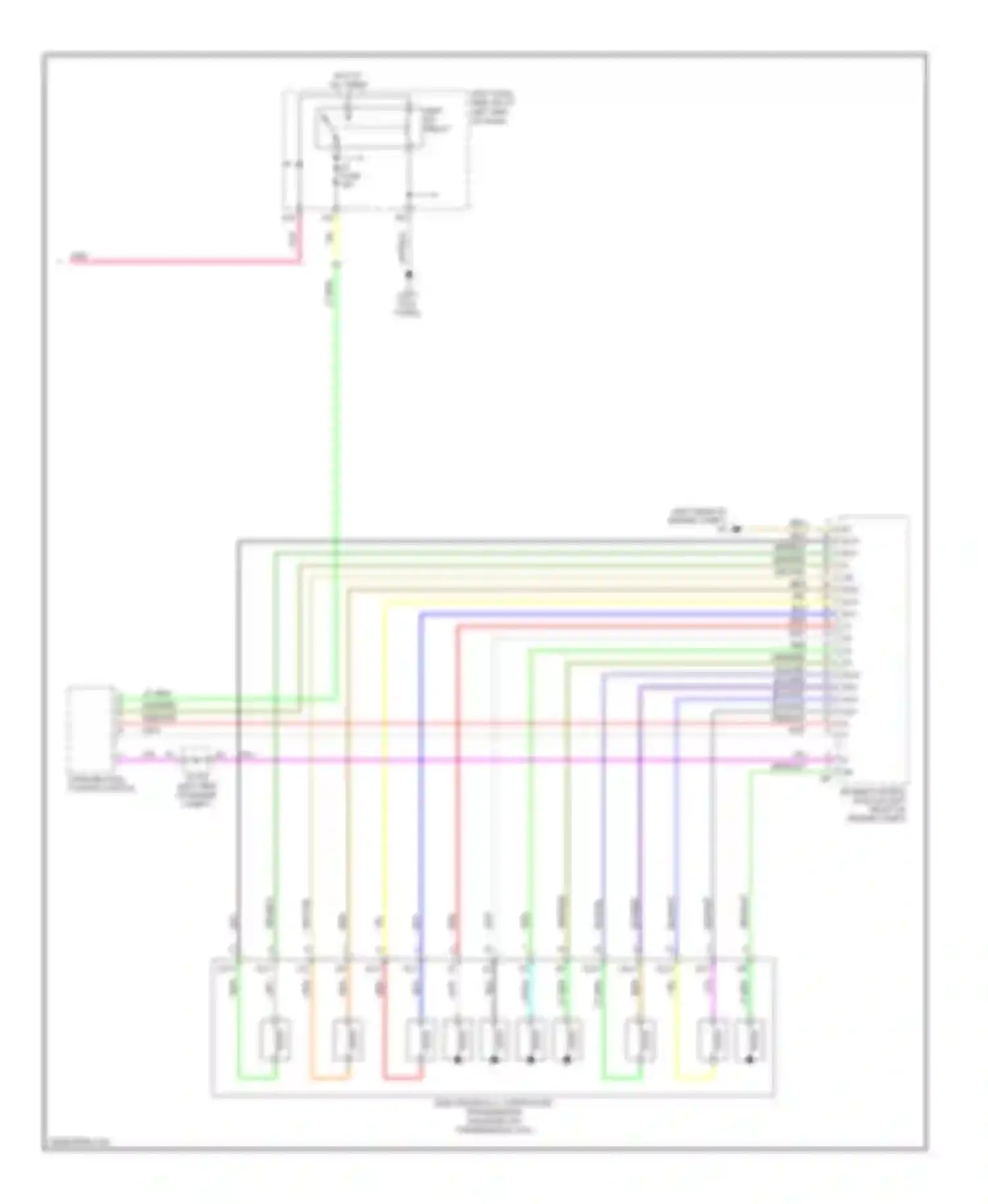 Wiring diagram grn/wht for Lexus IS II (2005-2008) (14 of 24)