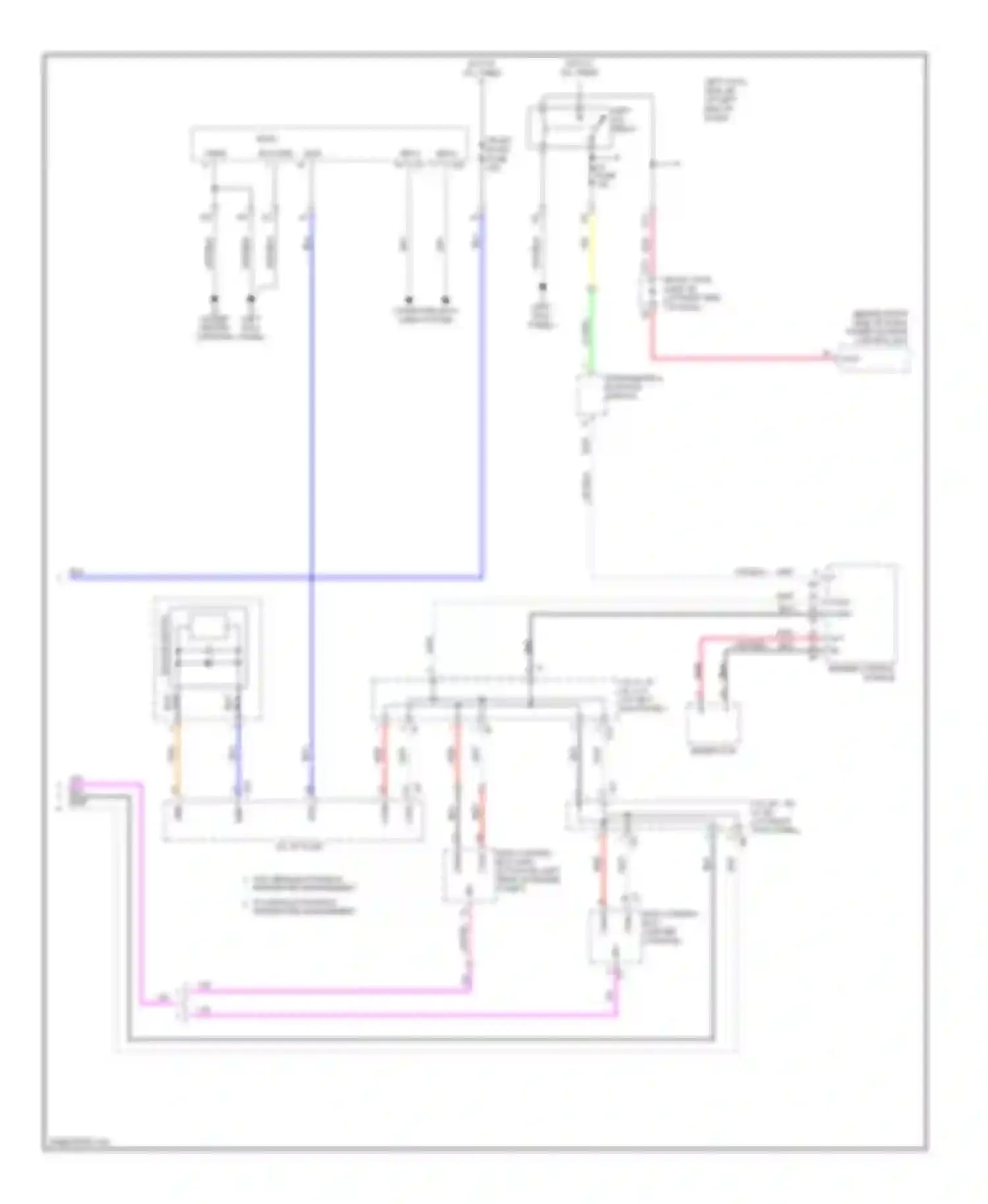 Wiring diagram park/neutral position switch for Lexus IS II (2005-2008) (6 of 6)