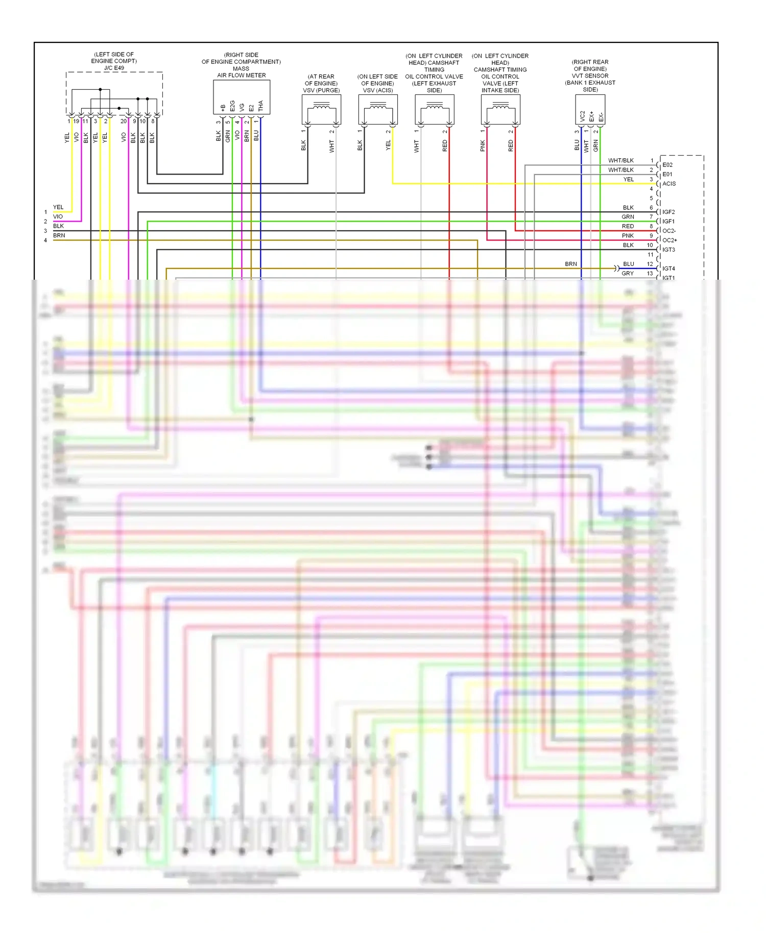 Lexus IS II (2005-2008) pnk alt wiring diagram  (1 of 1)