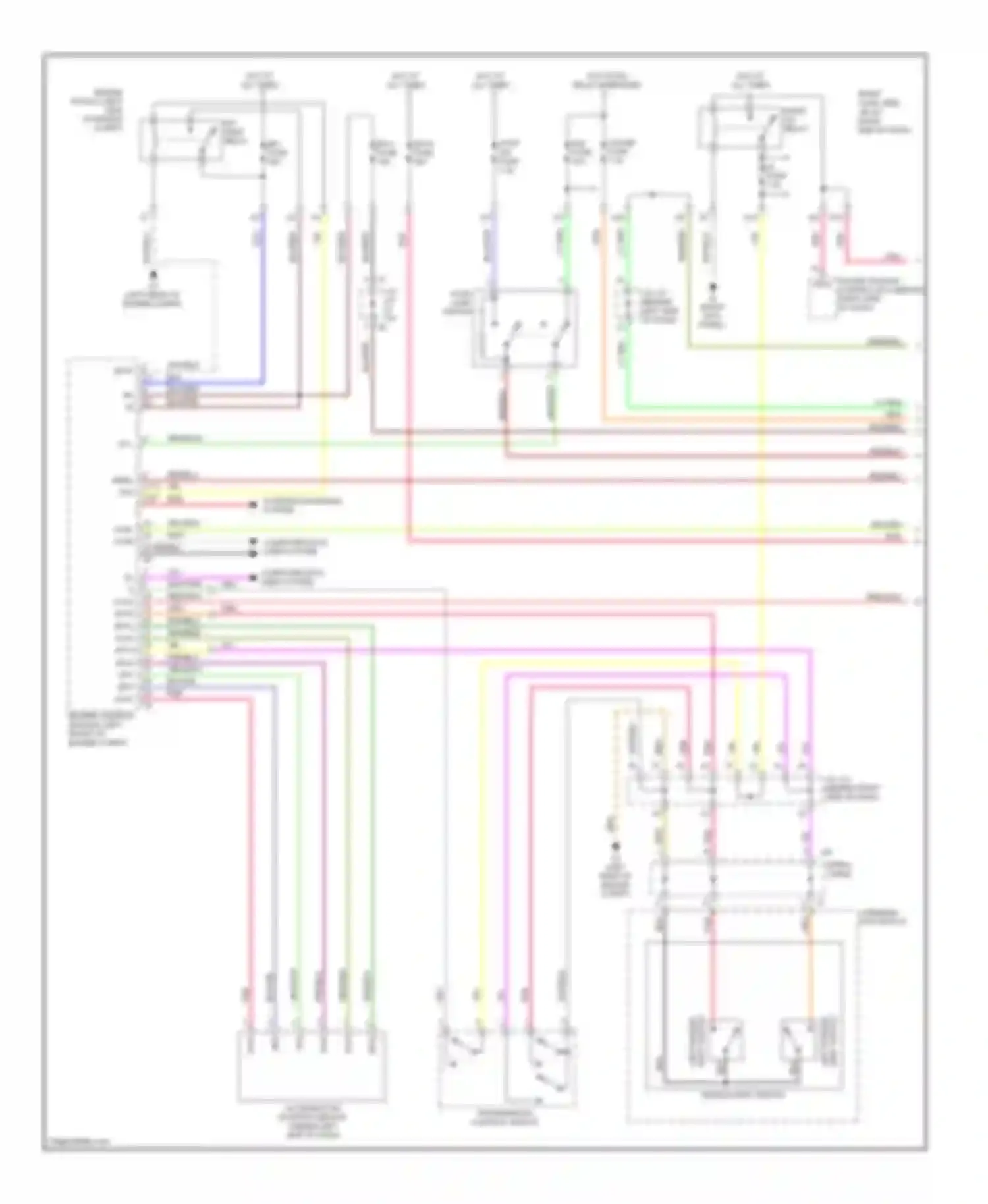 Wiring diagram red for Lexus IS II (2005-2008) (92 of 115)