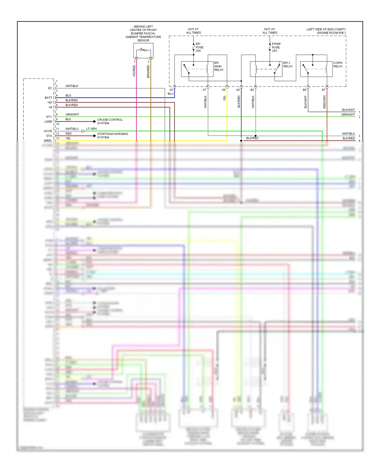 Lexus IS II (2005-2008) stsw cchg ppmp vcpp eppm canl canh tam etam wiring diagram  (1 of 1)