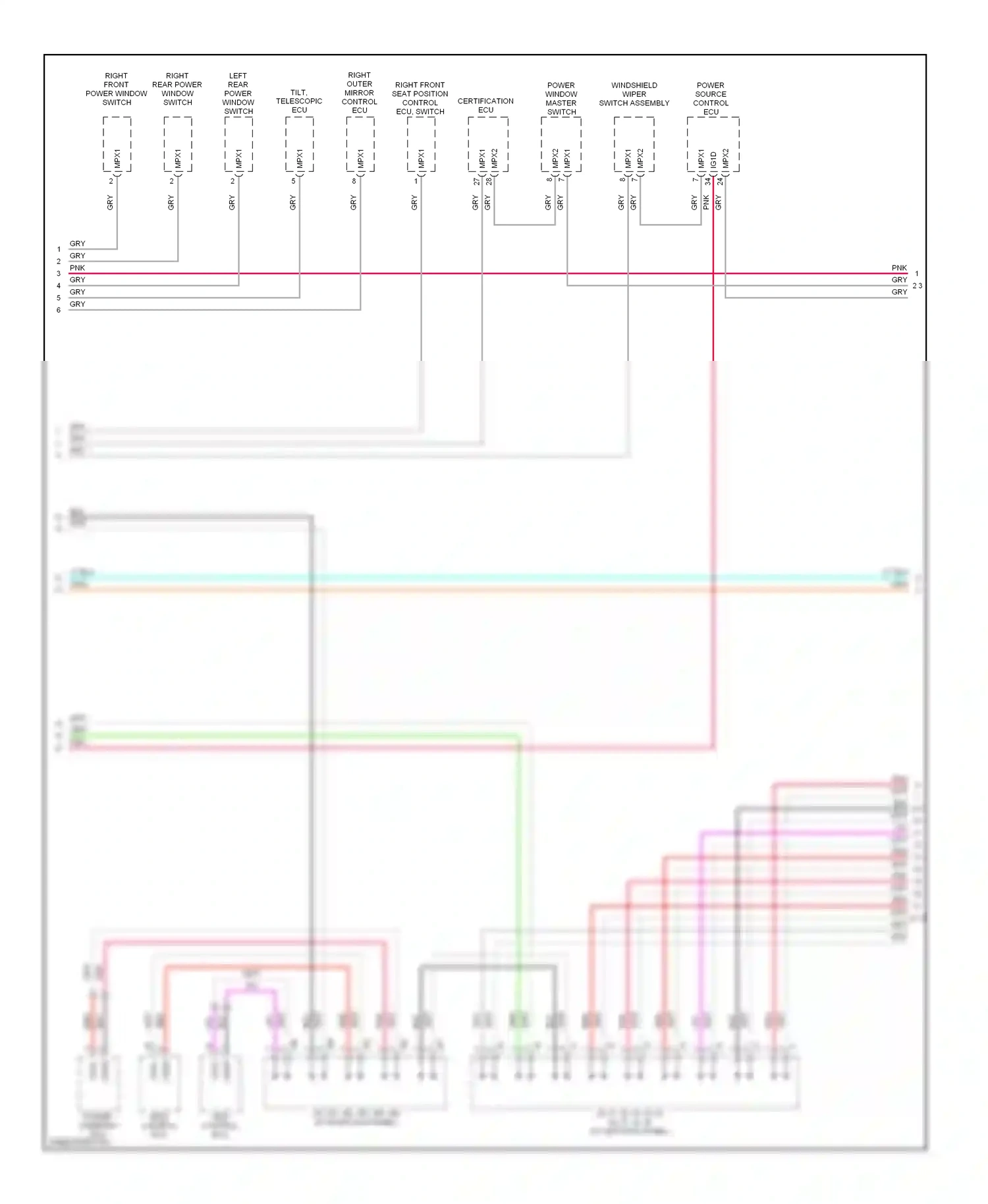 Lexus IS II (2005-2008) wht wiring diagram  (29 of 124)