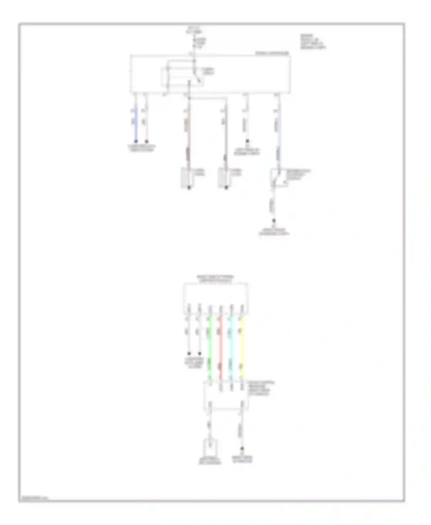 Wiring diagram yel for Lexus IS II (2005-2008) (14 of 107)
