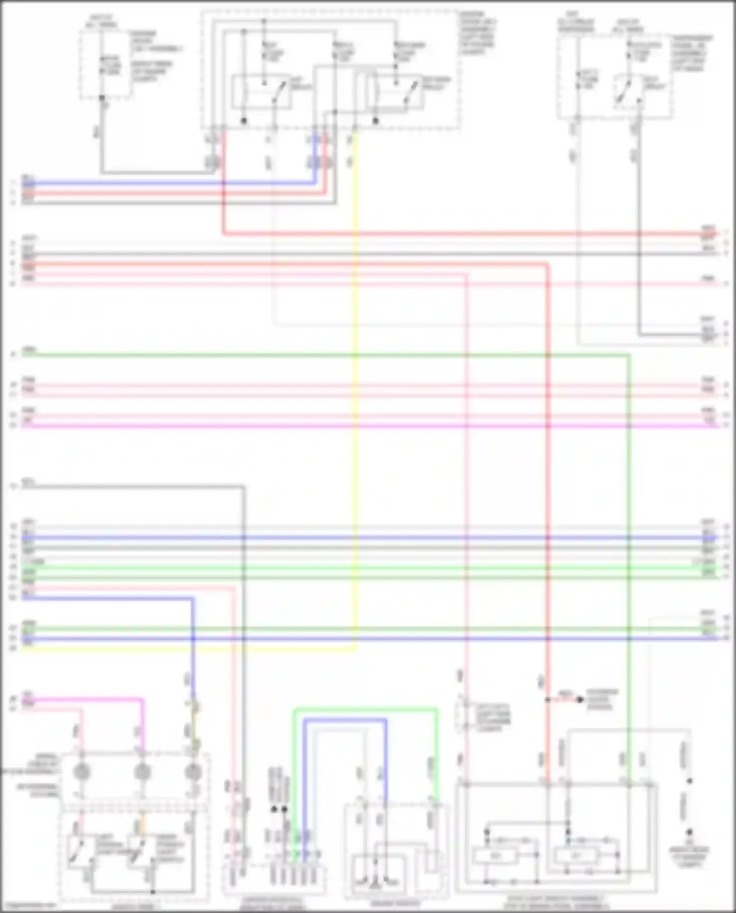 IS Lexus III facelift 2 (2020-2024): Wiring diagram engine performance 2.0l turbo (2 of 9)
