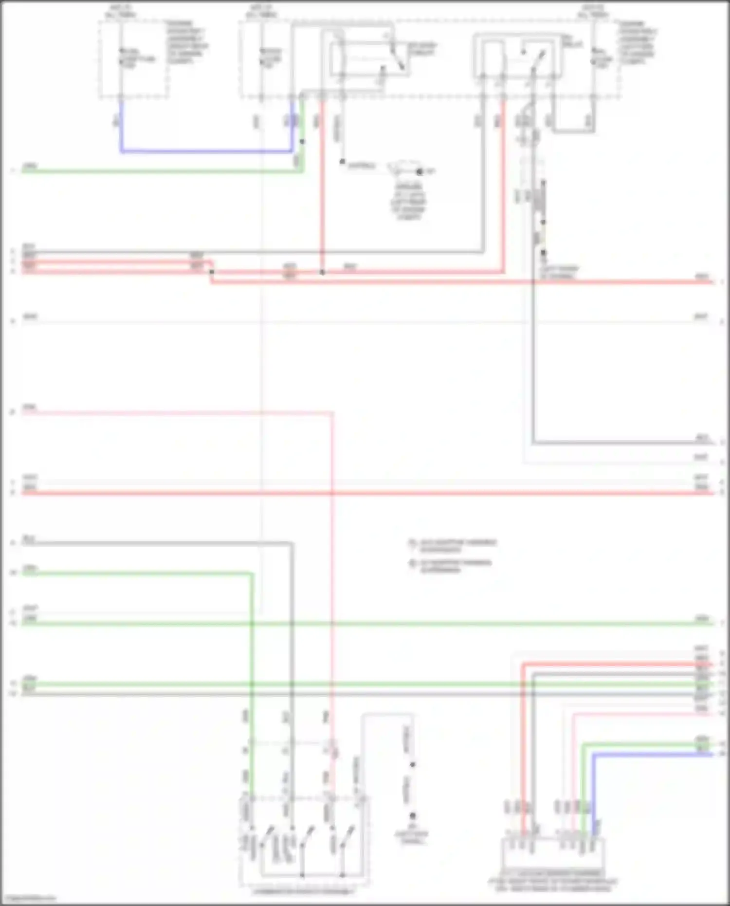 IS Lexus III facelift 2 (2020-2024): Wiring diagram engine performance 2.0l turbo (4 of 9)