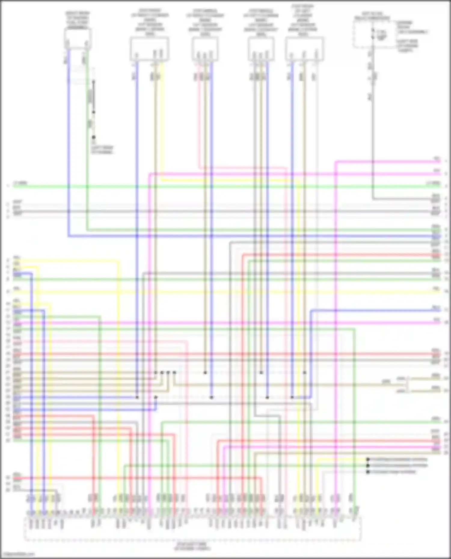 IS Lexus III facelift 2 (2020-2024): Wiring diagram engine performance 3.5l (7 of 11)