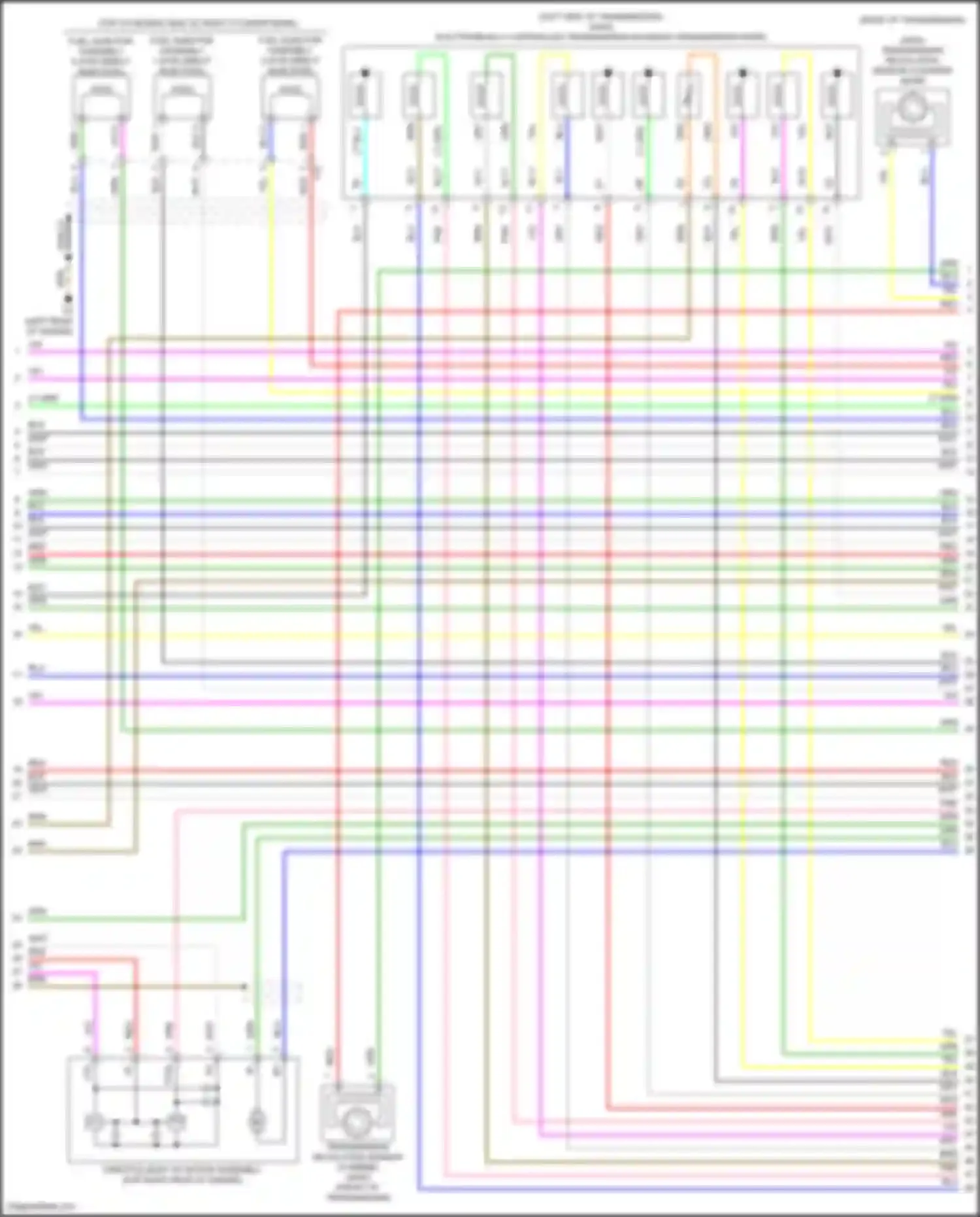IS Lexus III facelift 2 (2020-2024): Wiring diagram engine performance 3.5l (8 of 11)