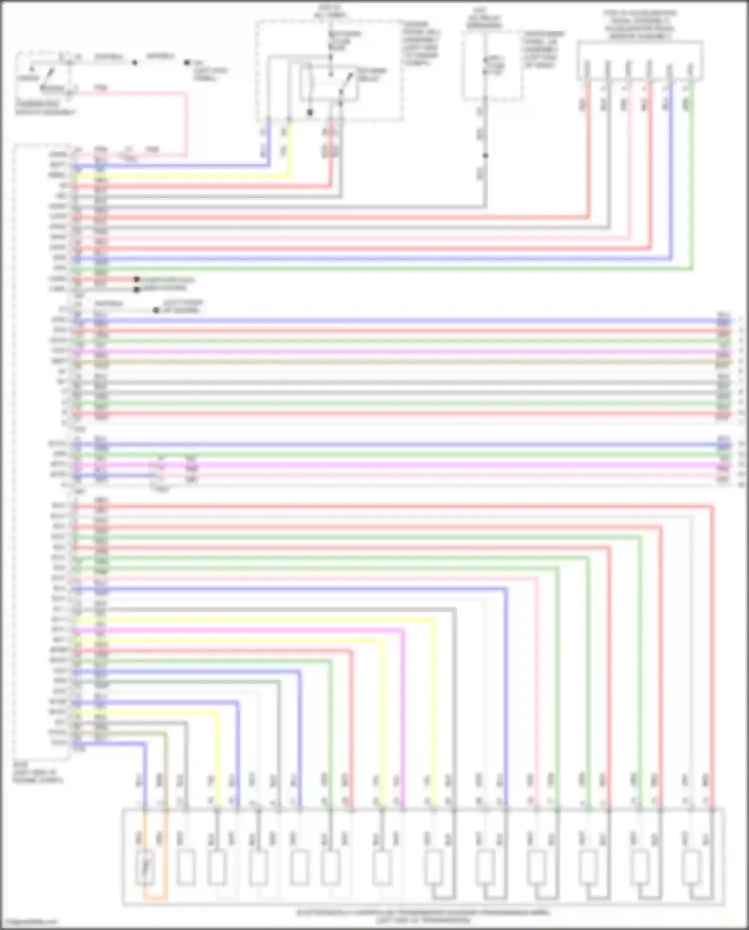 Wiring diagram blk for Lexus IS III facelift 2 (2020-2024) (111 of 142)
