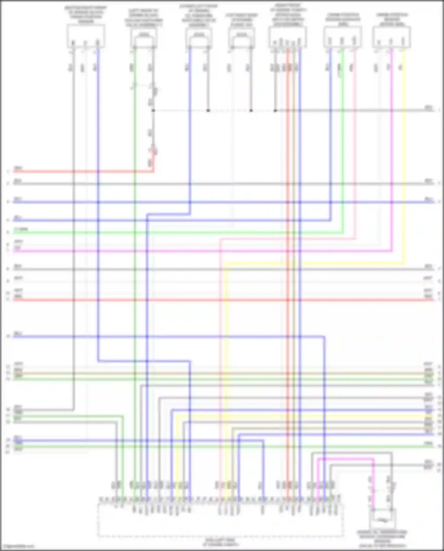 Wiring diagram blk for Lexus IS III facelift 2 (2020-2024) (127 of 142)