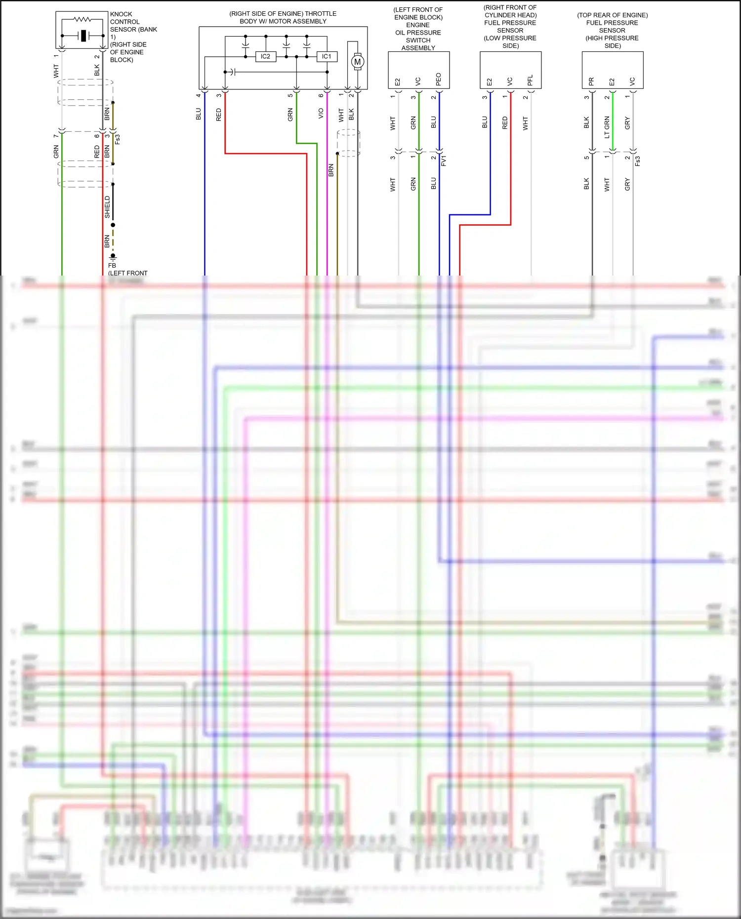 Wiring diagram blu for Lexus IS III facelift 2 (2020-2024) (119 of 140)