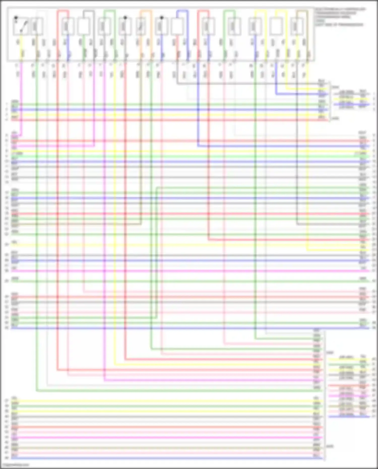Wiring diagram brn for Lexus IS III facelift 2 (2020-2024) (90 of 98)