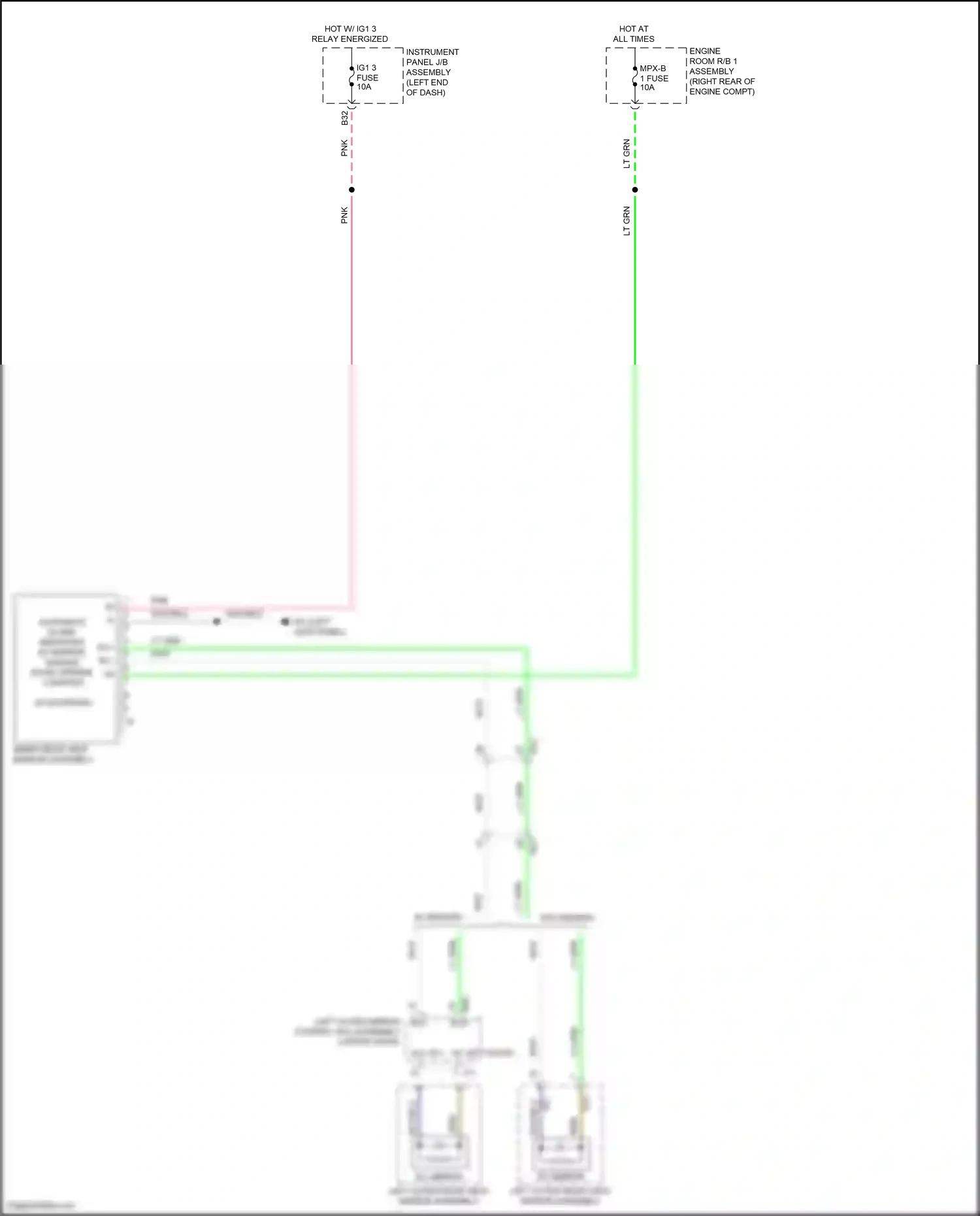 Wiring diagram ec+ for Lexus IS III facelift 2 (2020-2024) (1 of 3)