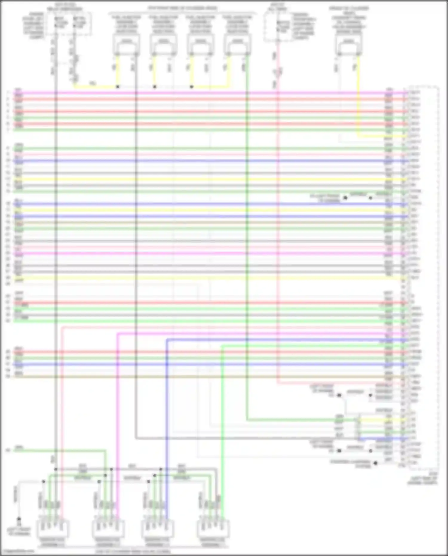 Wiring diagram etcs fuse for Lexus IS III facelift 2 (2020-2024) (4 of 5)