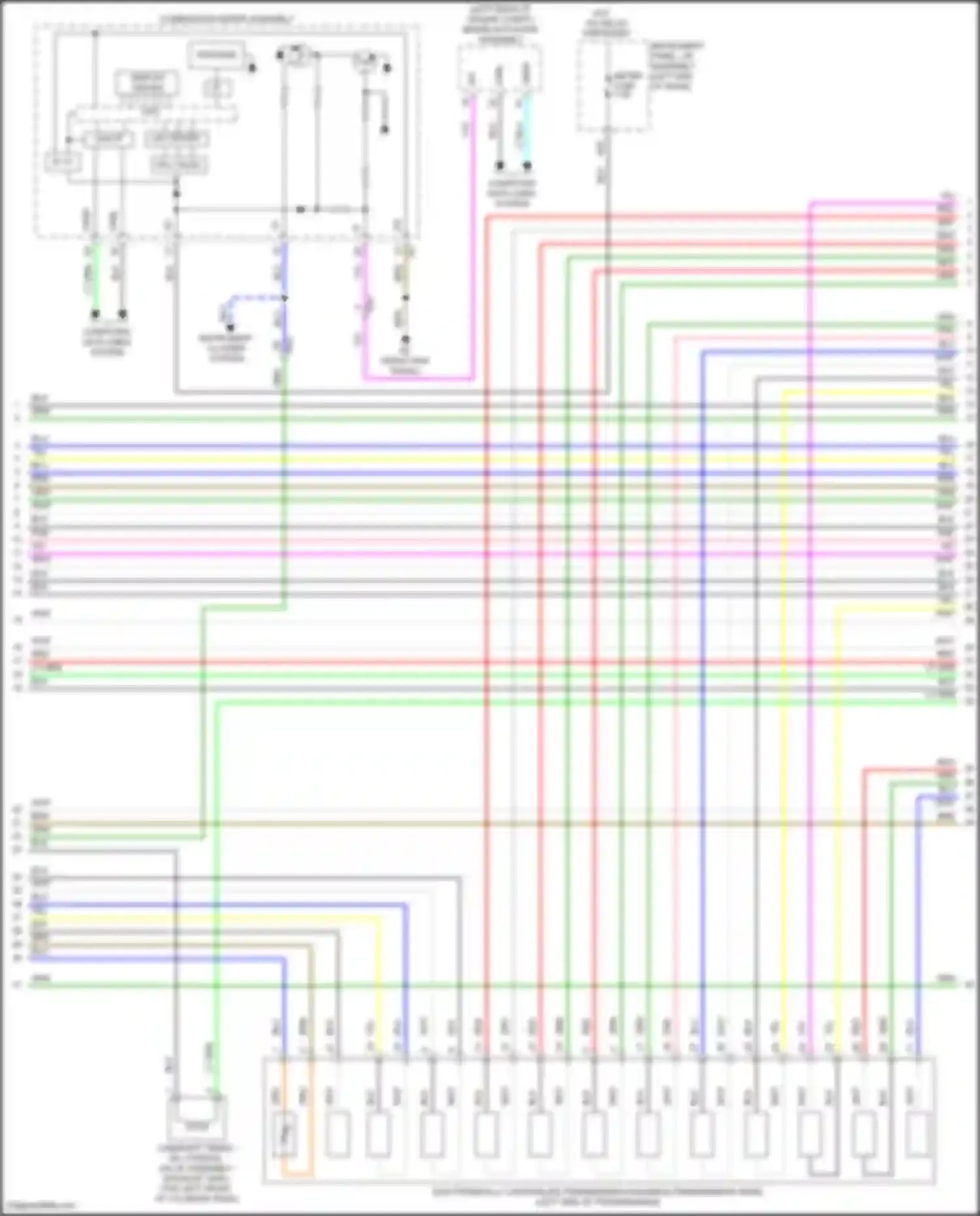 Wiring diagram spi+ for Lexus IS III facelift 2 (2020-2024)