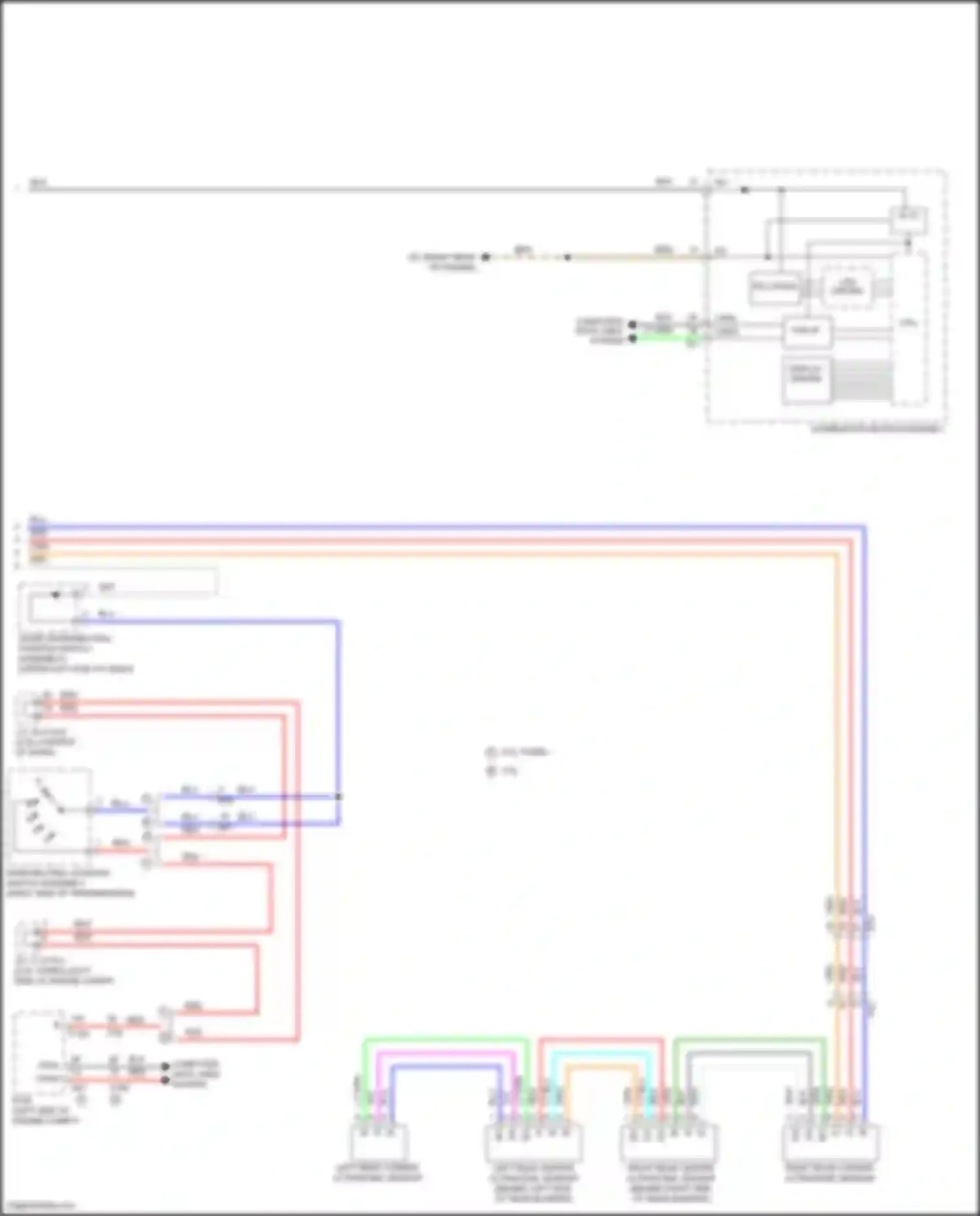 Wiring diagram can i/f for Lexus IS III facelift 2 (2020-2024)