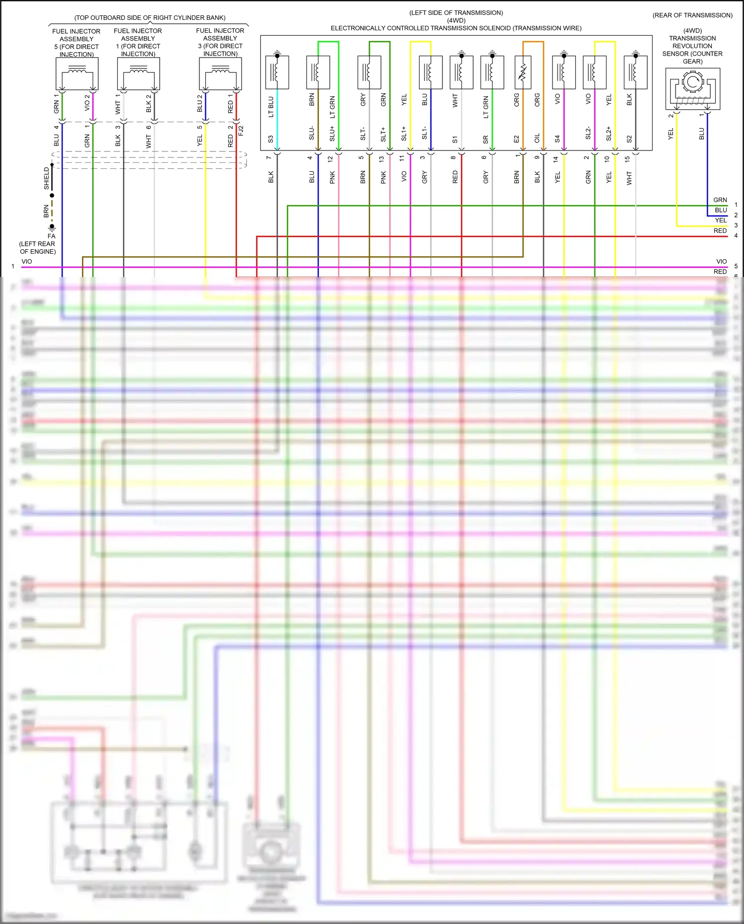 Wiring diagram lt blu for Lexus IS III facelift 2 (2020-2024) (67 of 67)