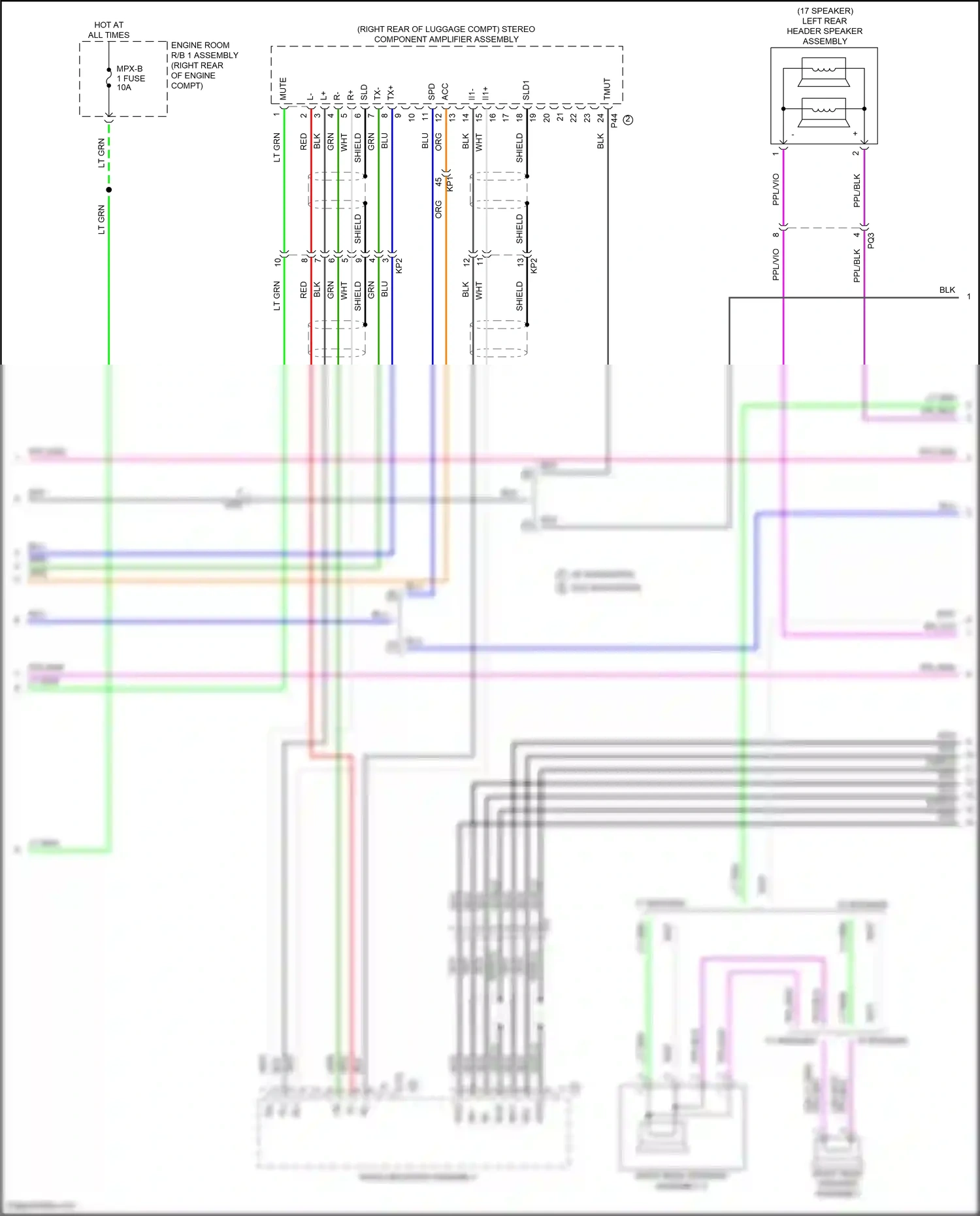 Wiring diagram nca for Lexus IS III facelift 2 (2020-2024) (14 of 22)
