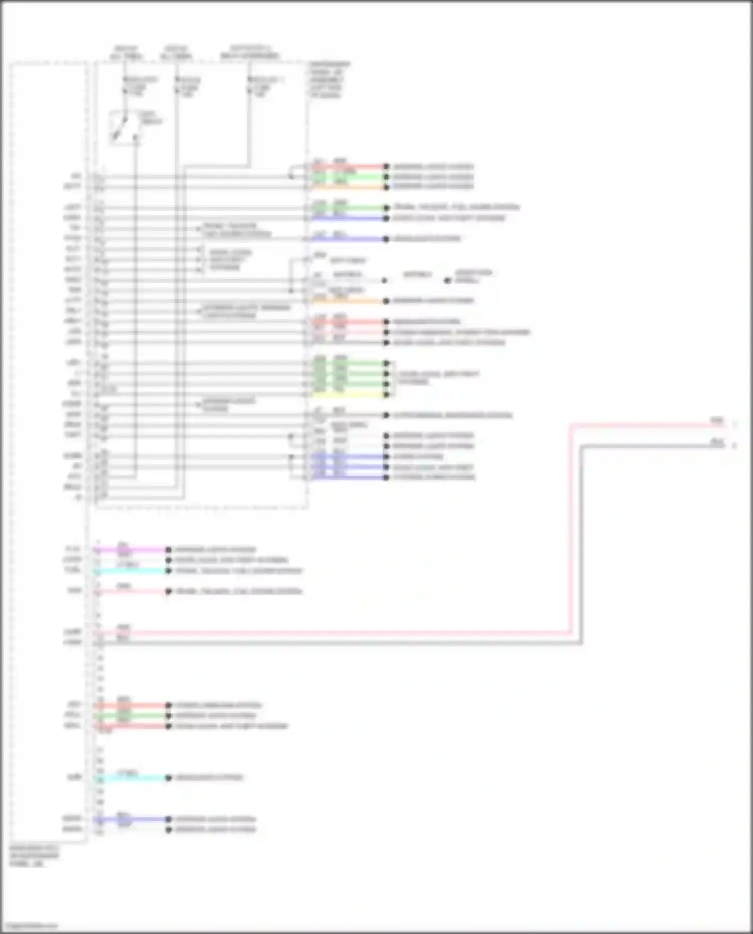 Wiring diagram relay energized for Lexus IS III facelift 2 (2020-2024) (12 of 45)