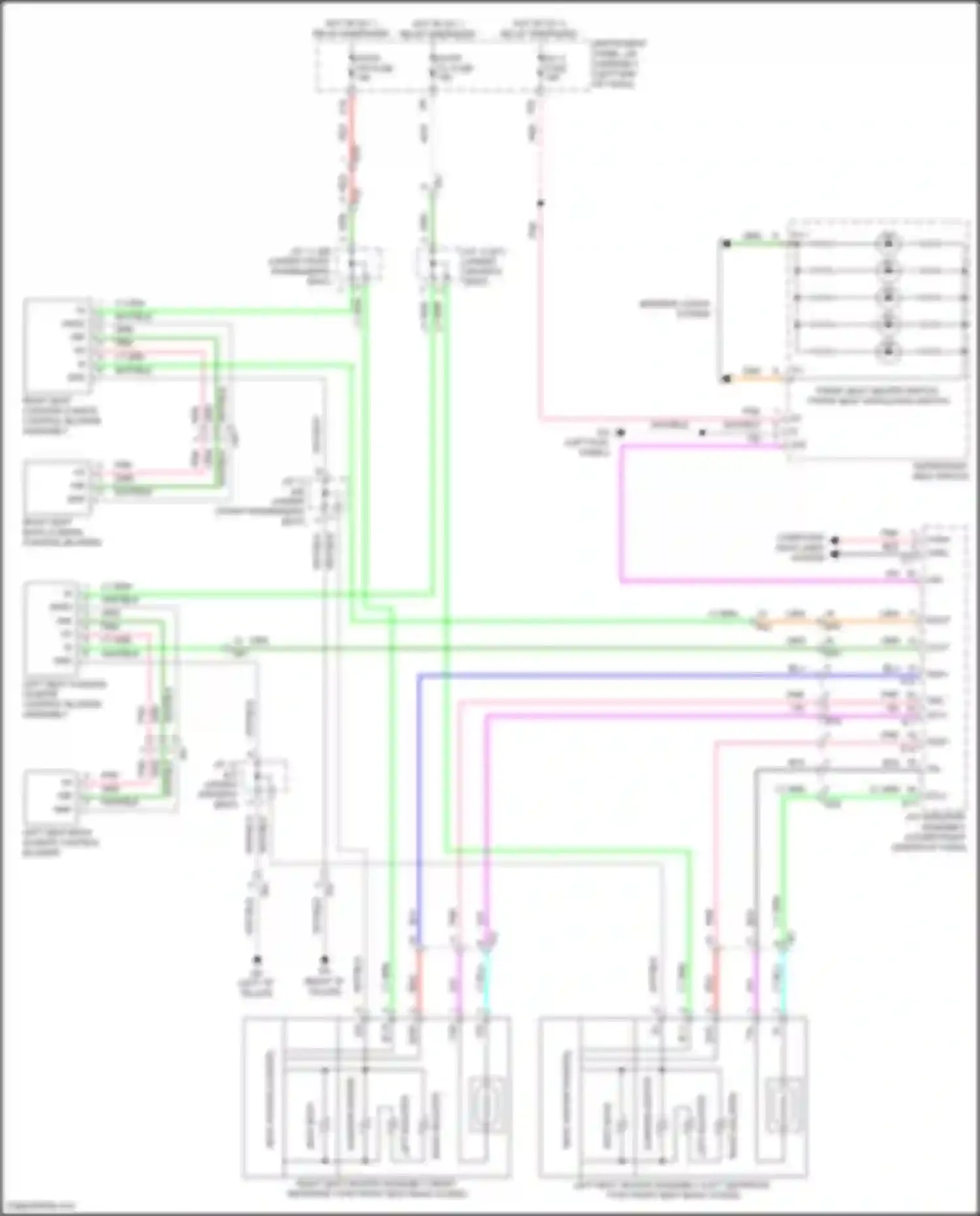 Wiring diagram sg-4 for Lexus IS III facelift 2 (2020-2024)