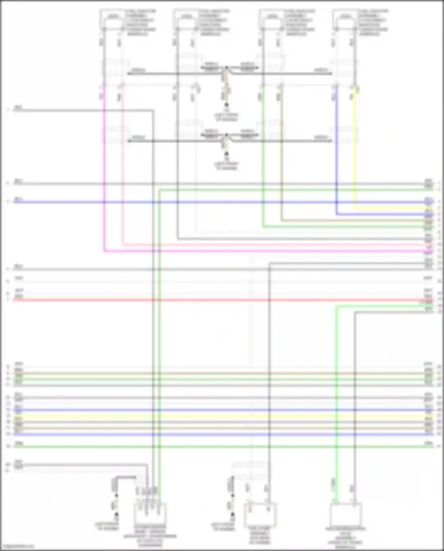 Wiring diagram fp- for Lexus IS III facelift 2 (2020-2024)