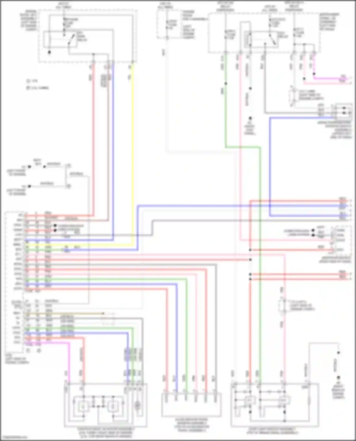 Wiring diagram stop fuse for Lexus IS III facelift 2 (2020-2024) (3 of 11)