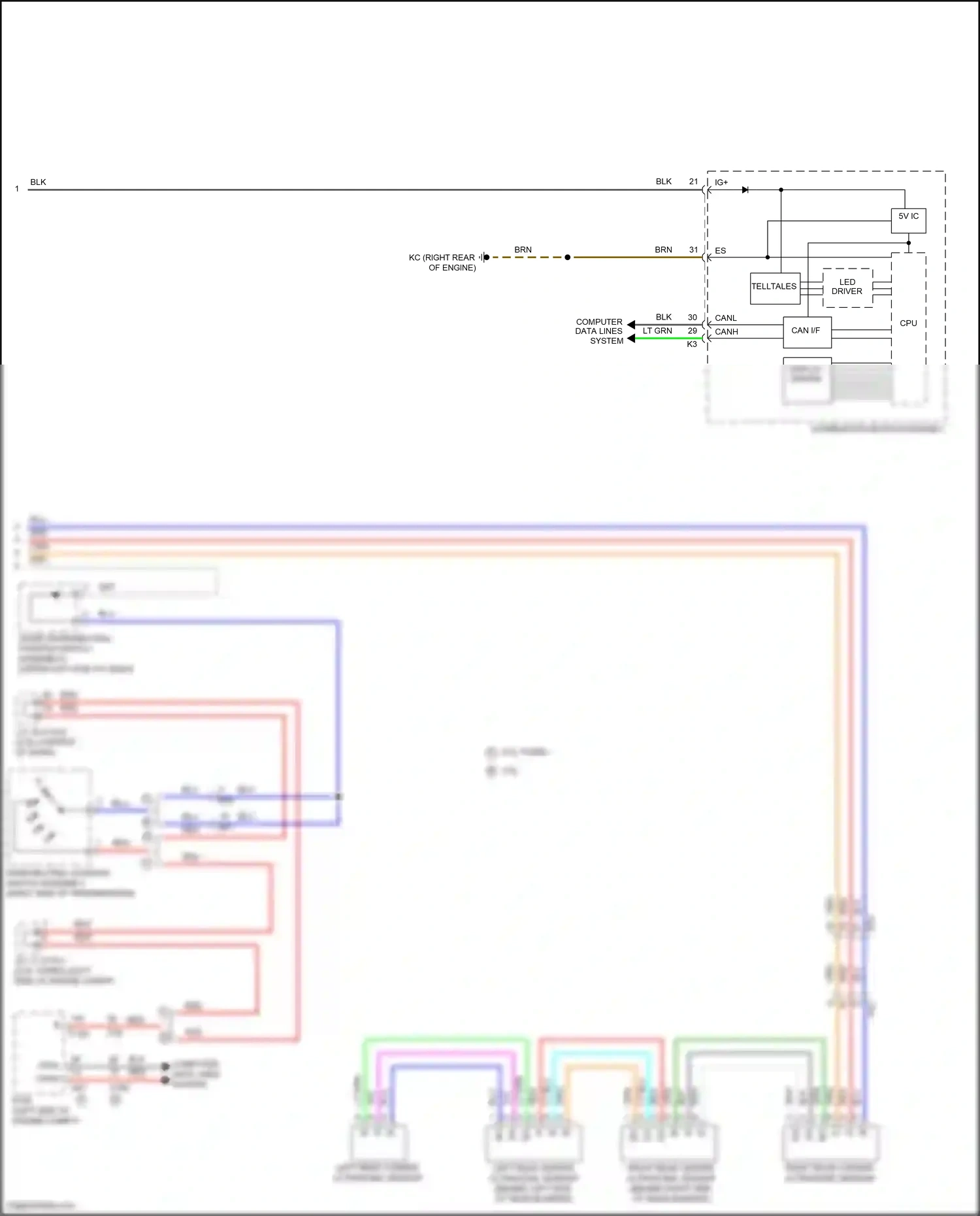 Wiring diagram vio for Lexus IS III facelift 2 (2020-2024) (39 of 110)