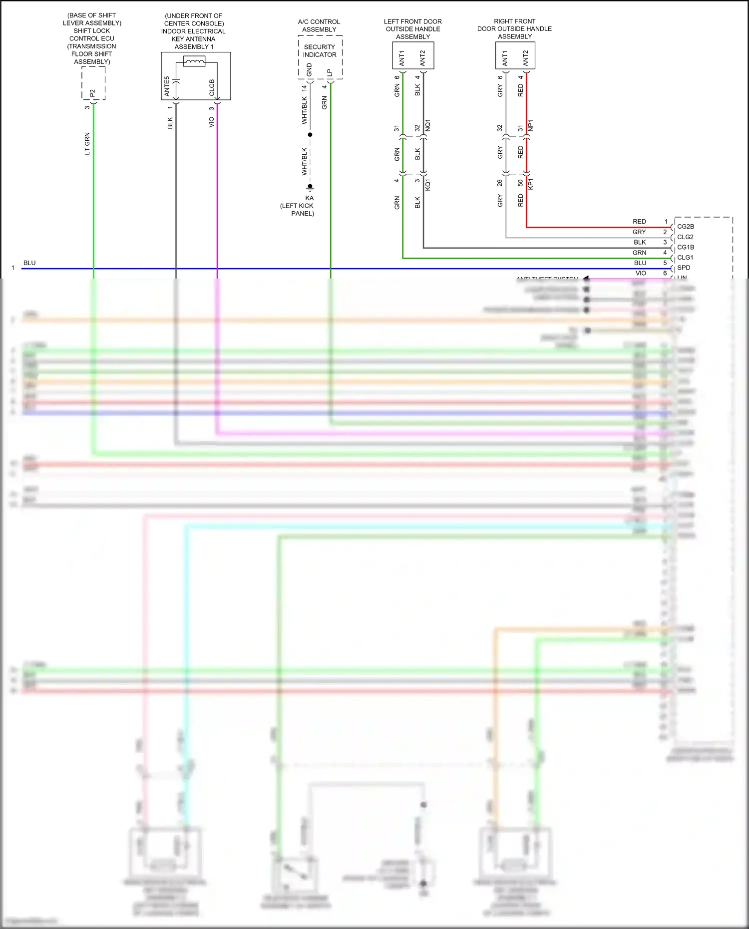 Wiring diagram vio for Lexus IS III facelift 2 (2020-2024) (7 of 110)
