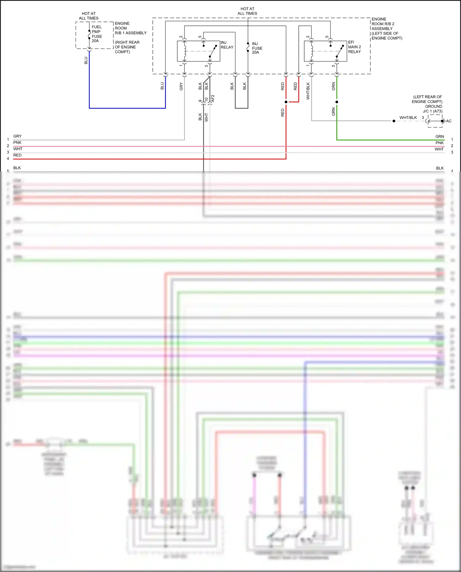 Wiring diagram vio for Lexus IS III facelift 2 (2020-2024) (97 of 110)
