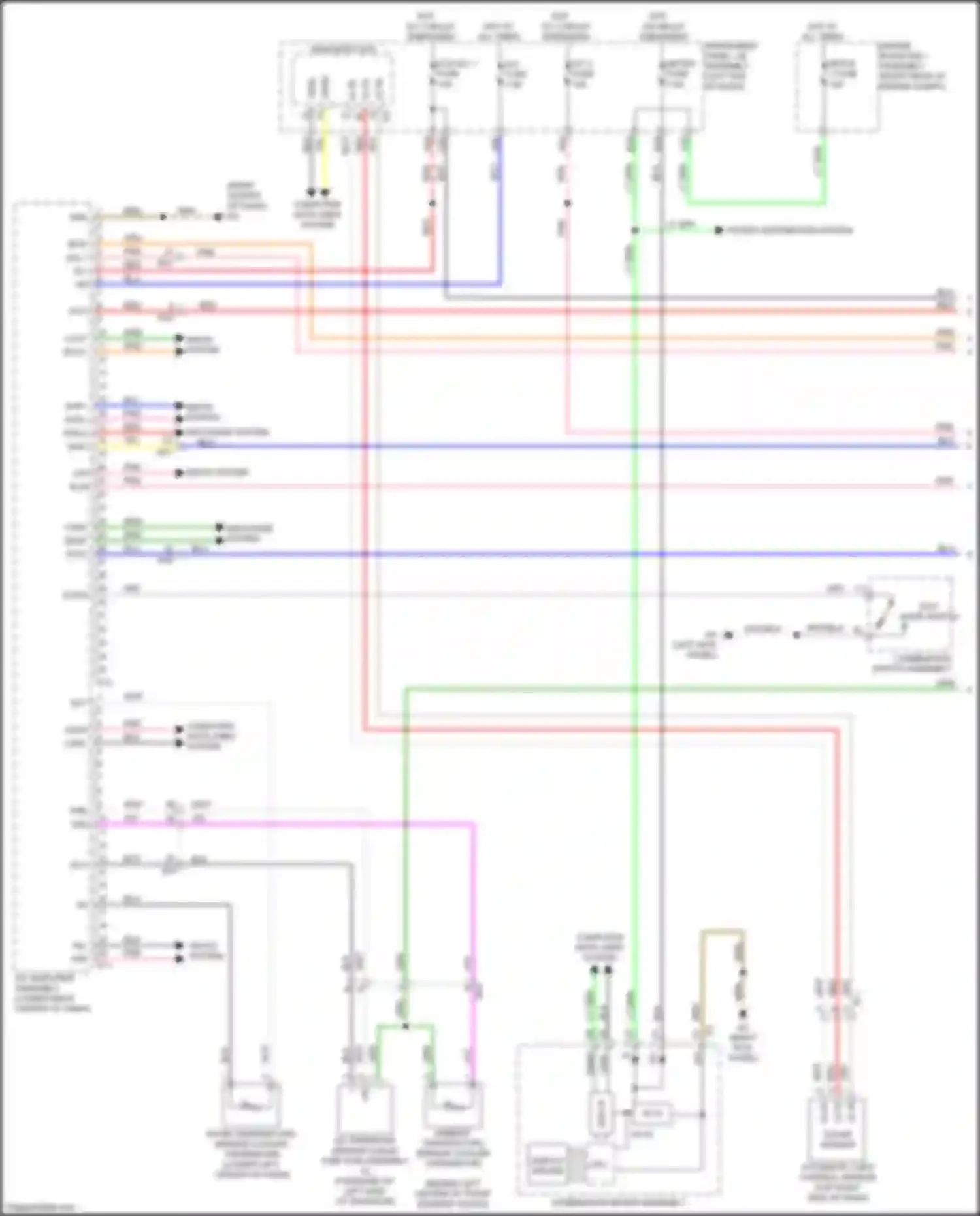 IS Lexus III facelift (2015-2020): Automatic a/c circuit (1 of 4)