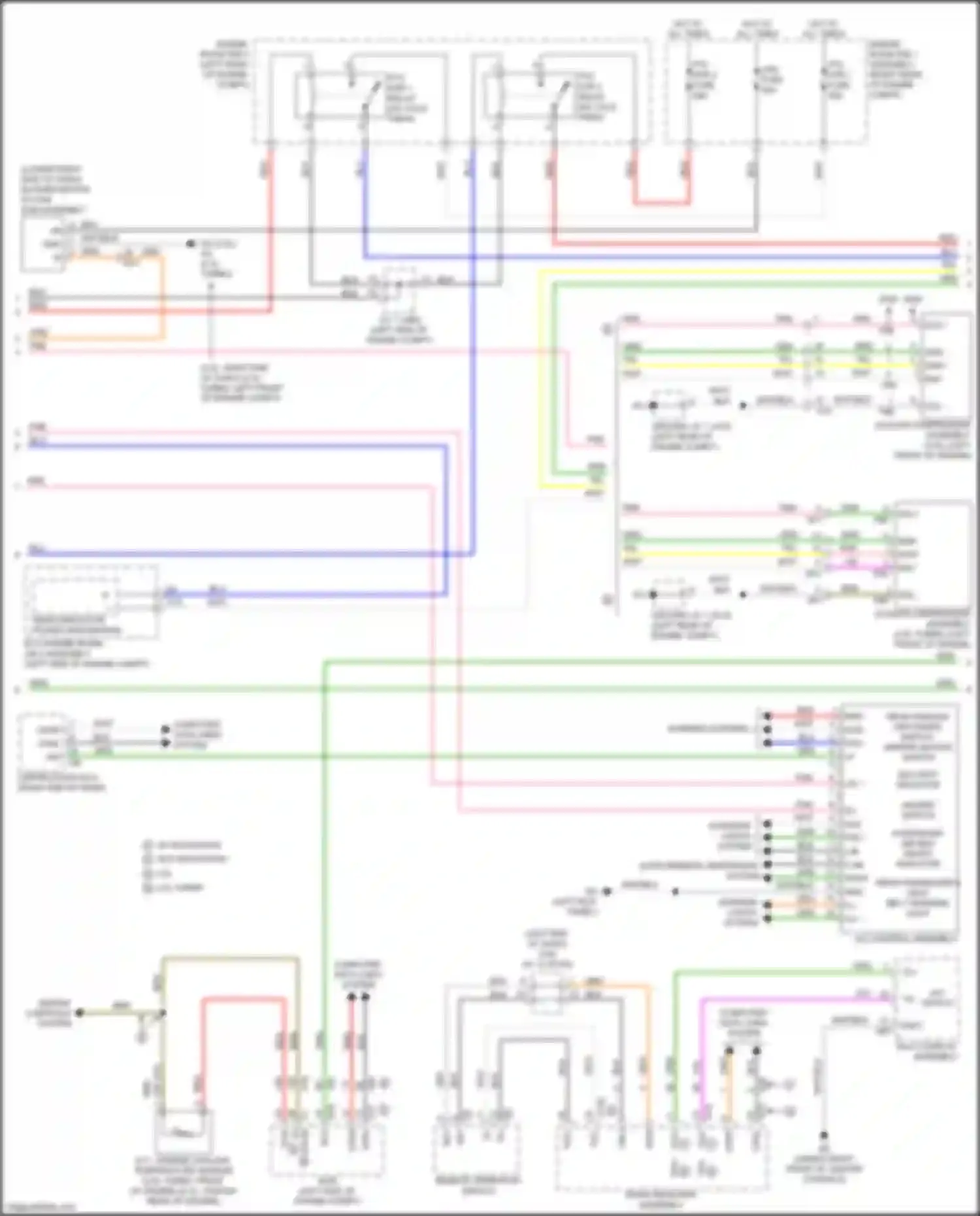 IS Lexus III facelift (2015-2020): Automatic a/c circuit (2 of 4)