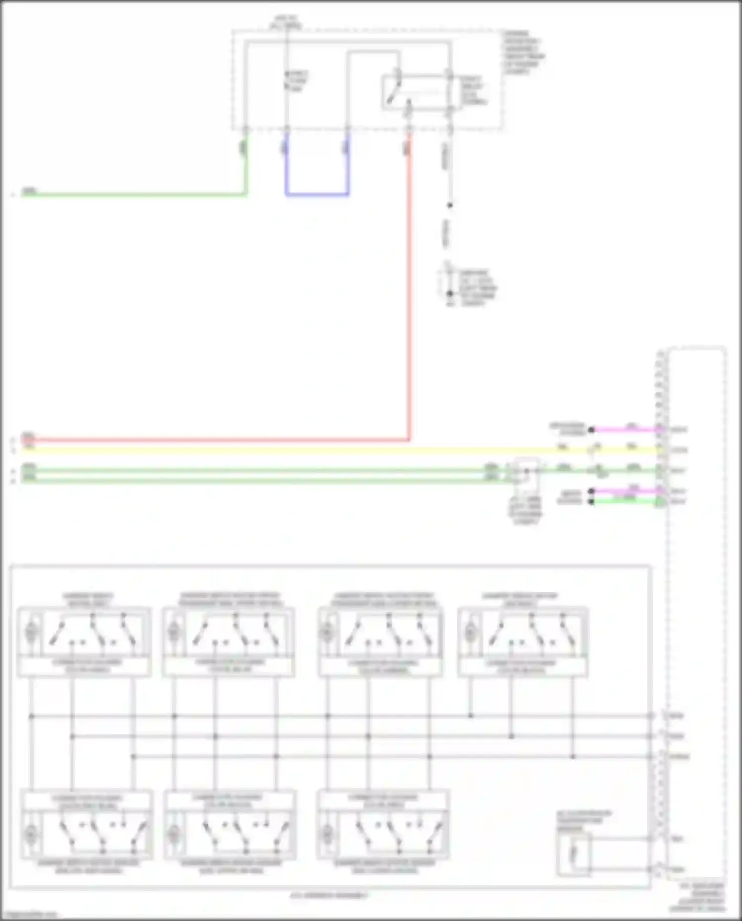 IS Lexus III facelift (2015-2020): Automatic a/c circuit (4 of 4)