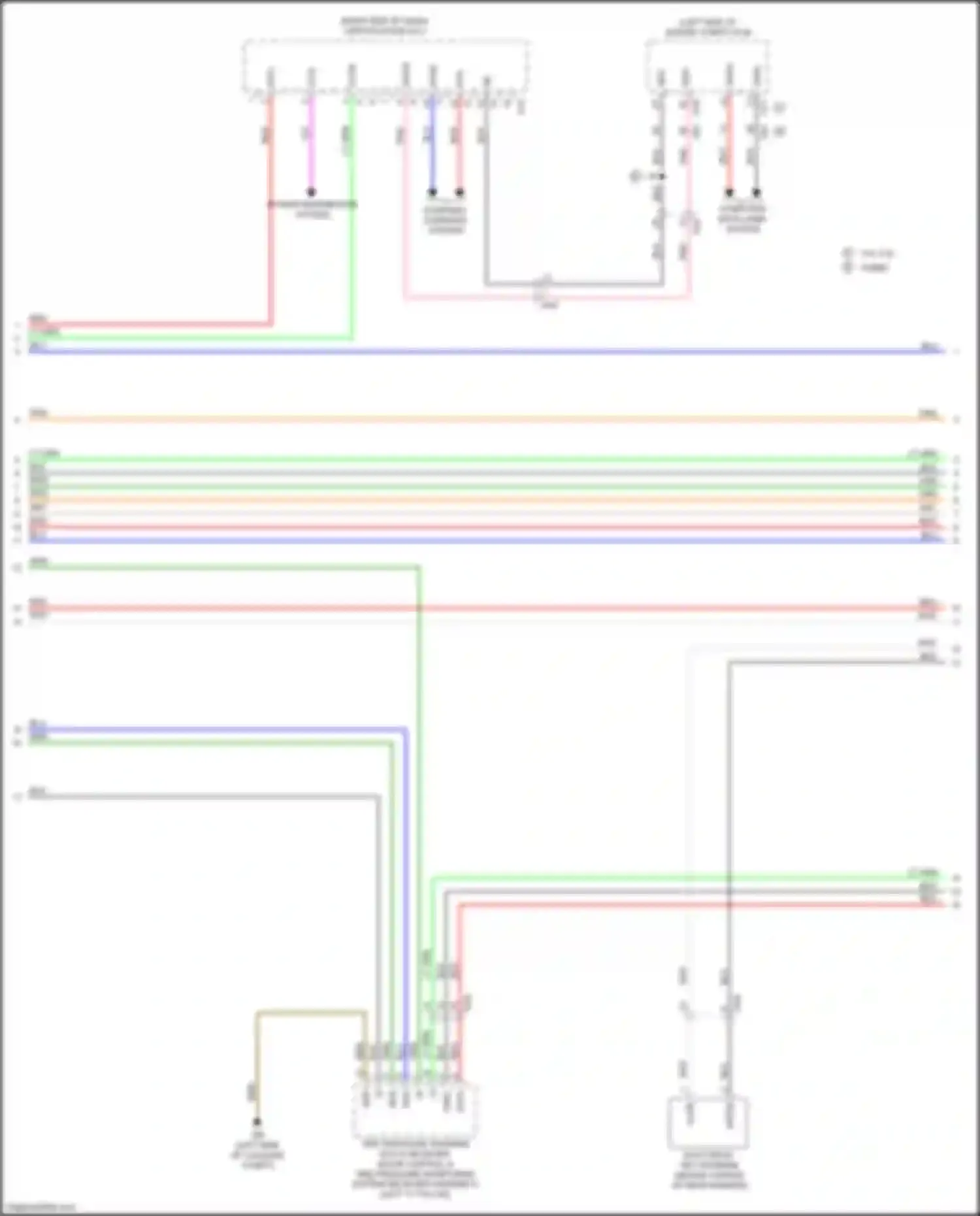 IS Lexus III facelift (2015-2020): Forced entry circuit (6 of 7)