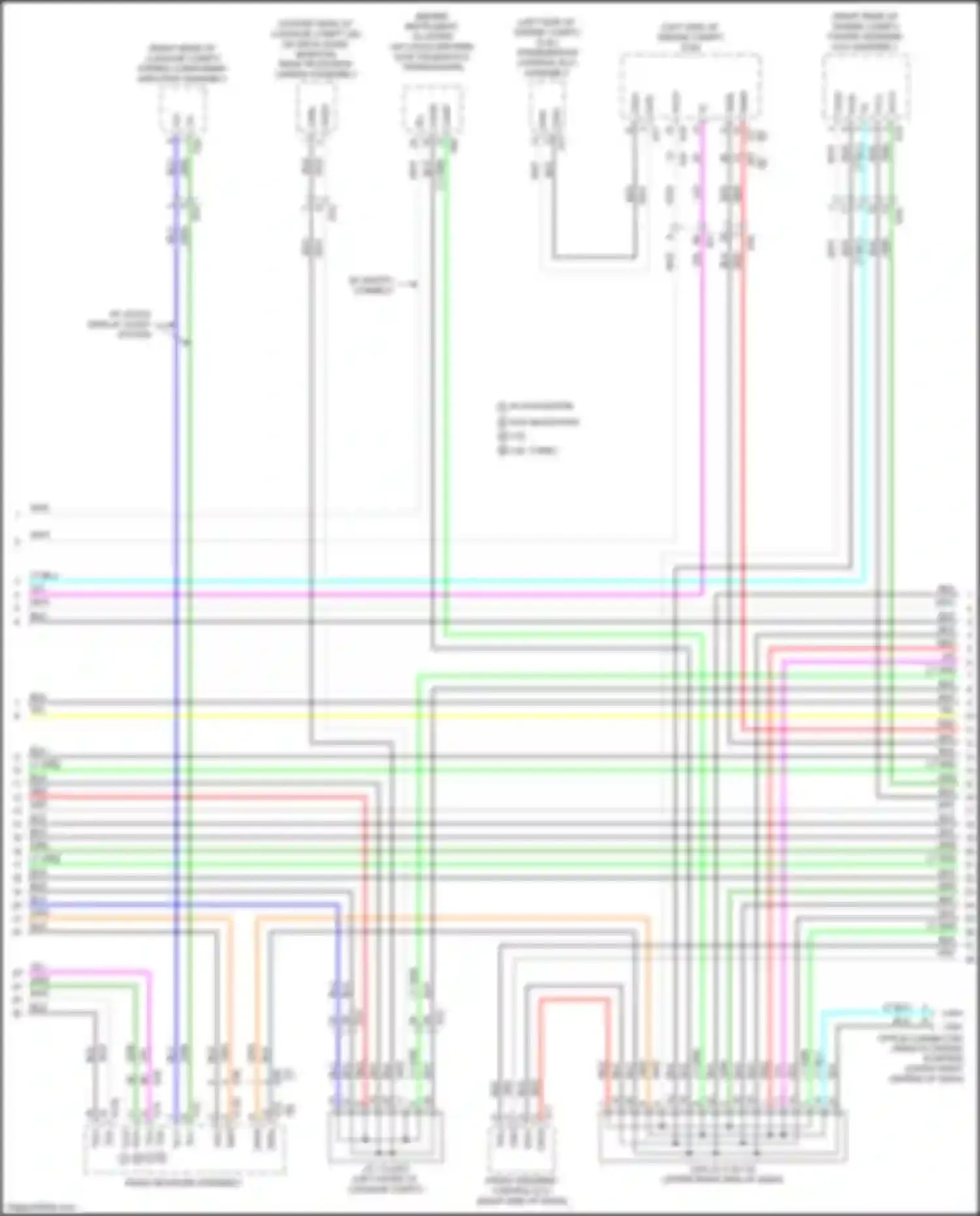 IS Lexus III facelift (2015-2020): Computer data lines circuit (2 of 4)
